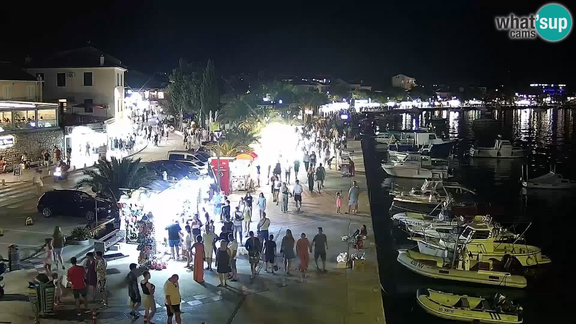 Livecam Promenade a Novalja