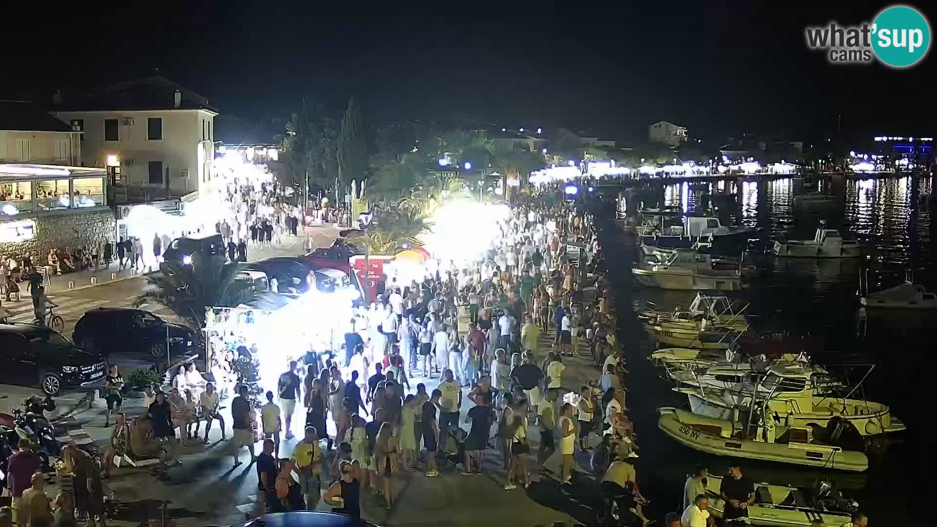 Livecam Promenade a Novalja
