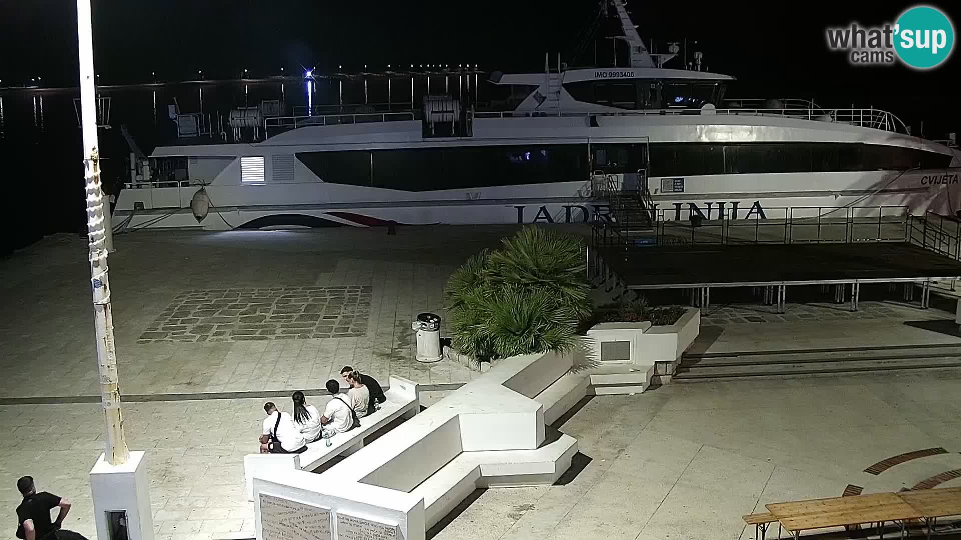 Livecam Promenade a Novalja
