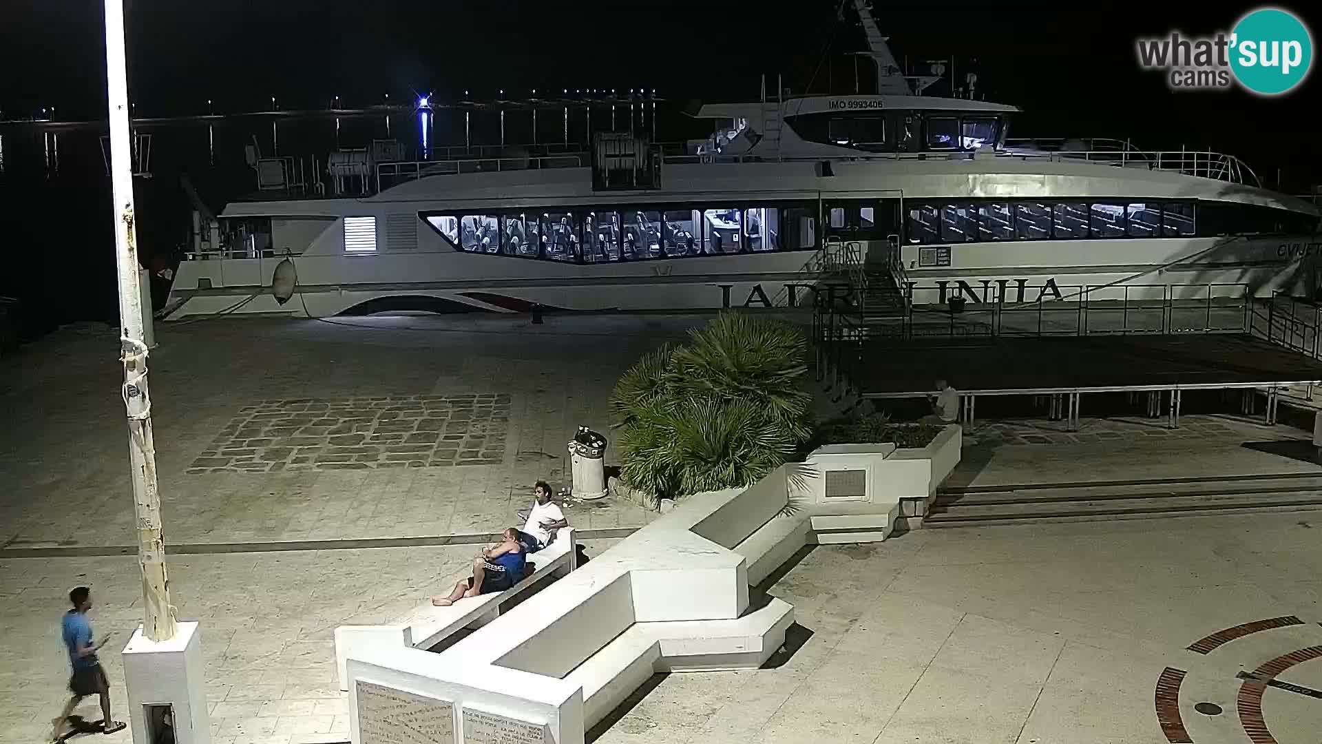 Novalja Livecam promenade