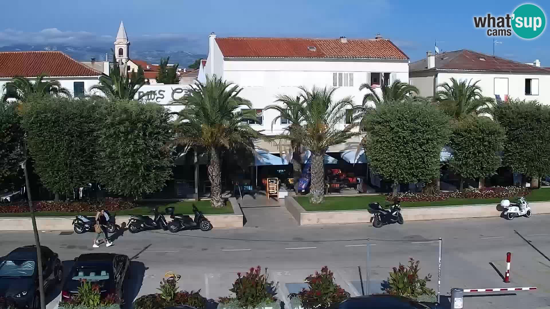 Novalja Livecam promenade