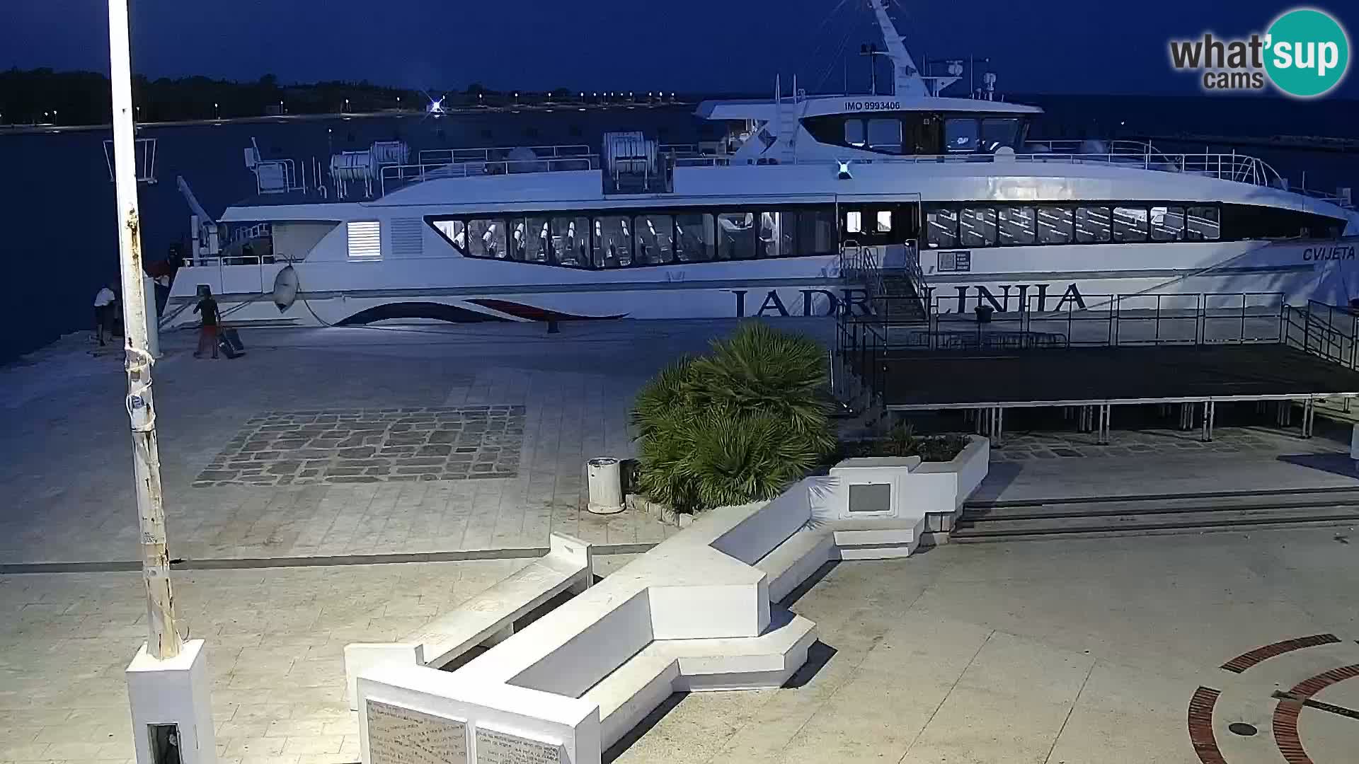 Novalja Livecam promenade