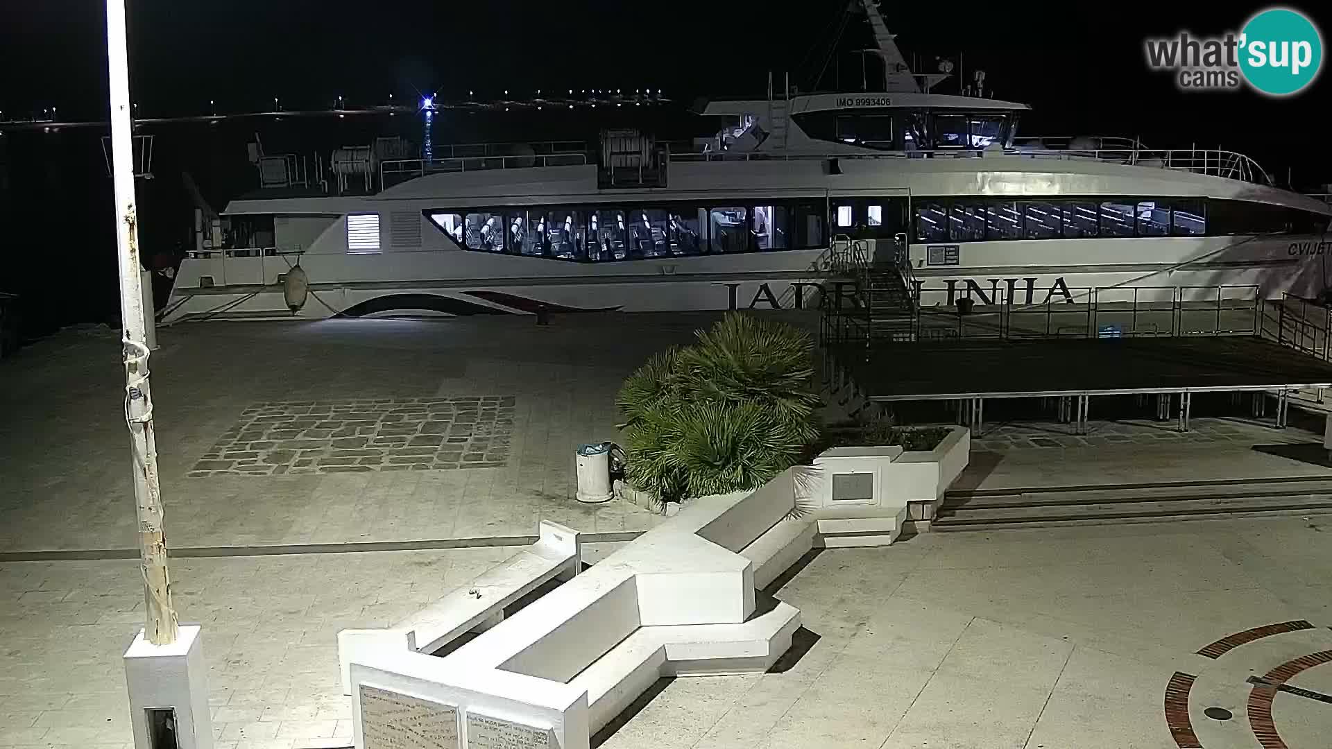 Novalja Livecam promenade