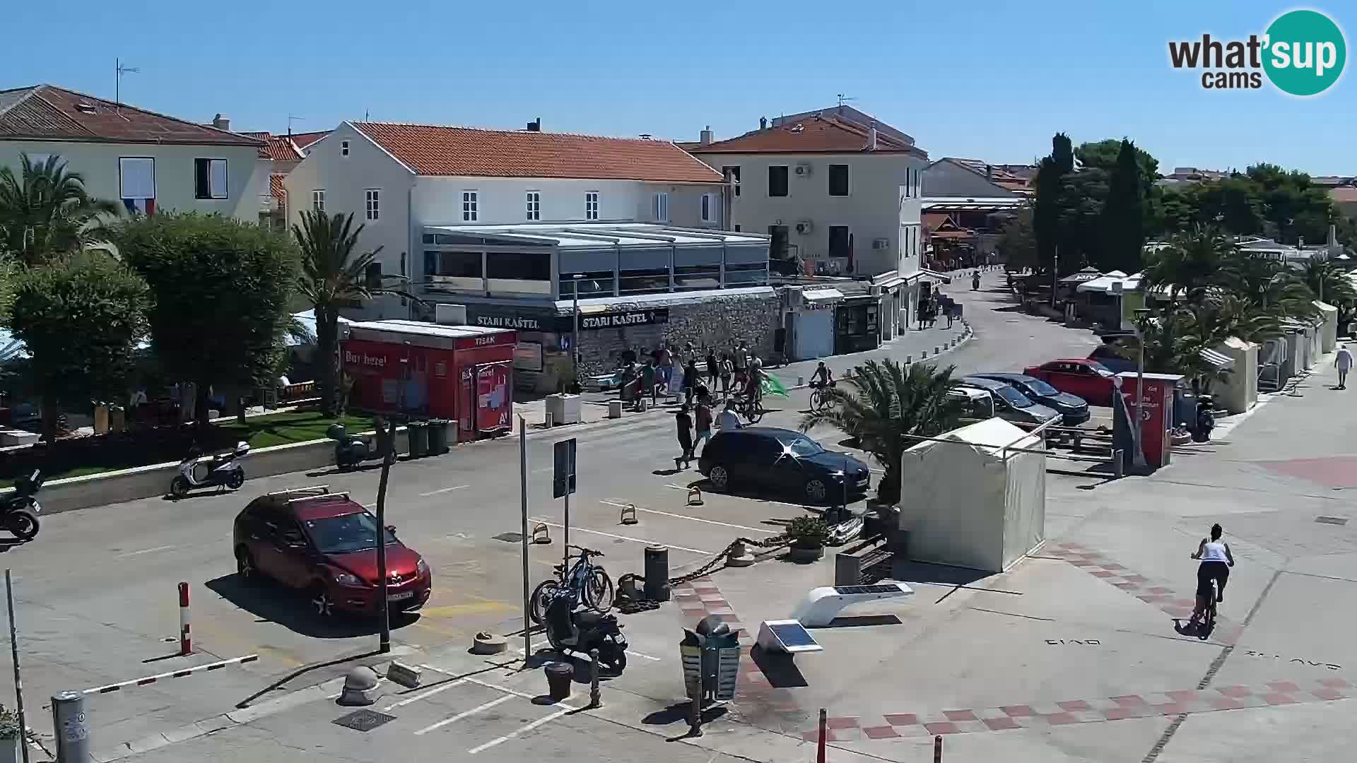Livecam Promenade a Novalja