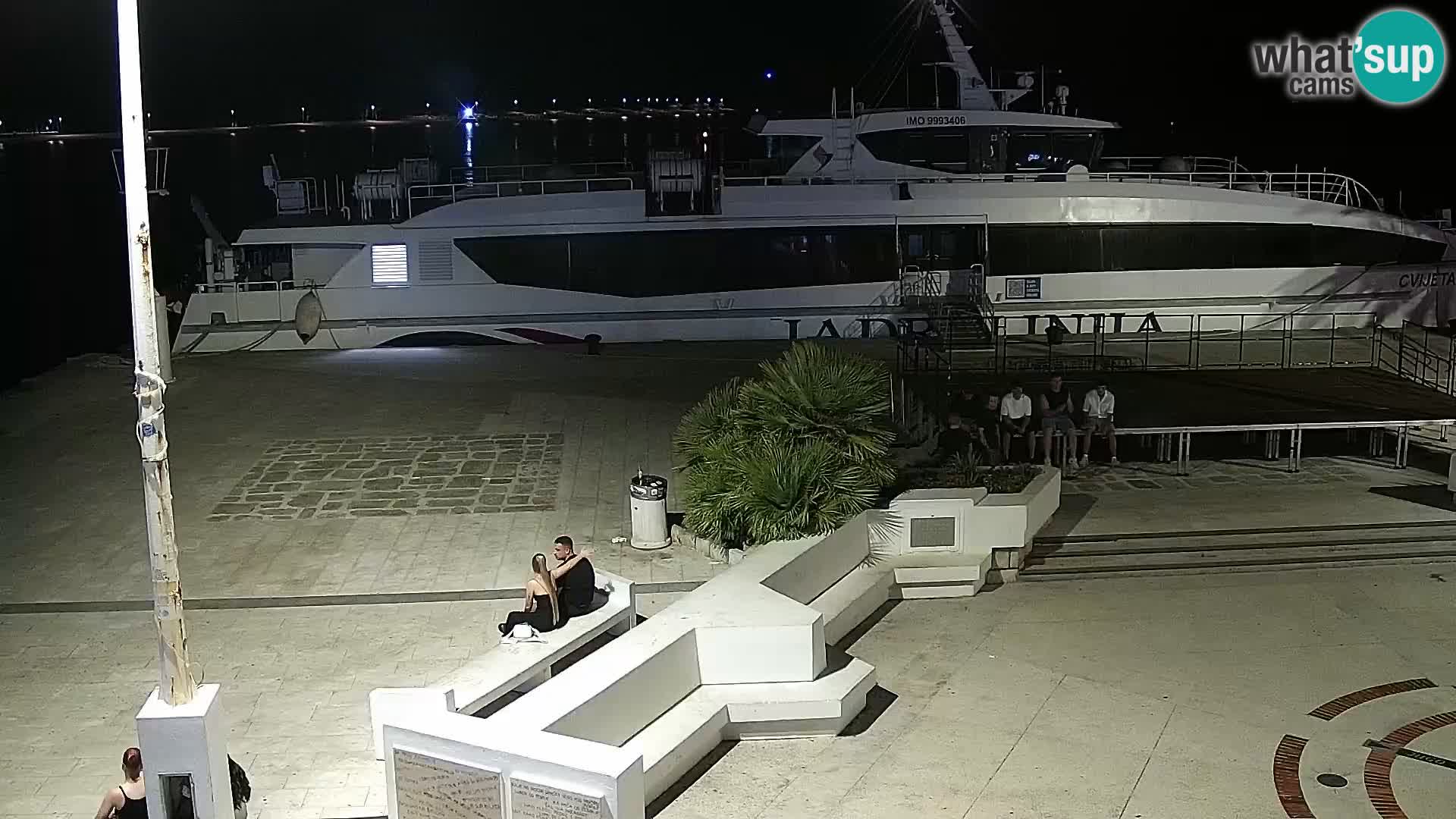 Novalja Livecam promenade