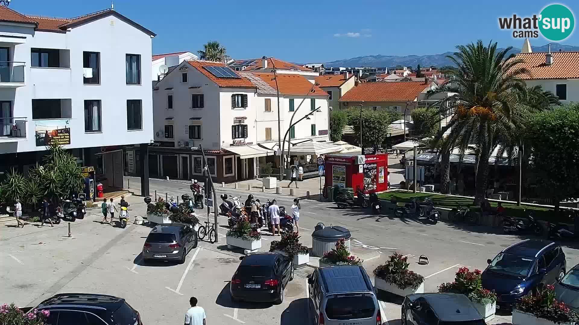 Livecam Promenade a Novalja