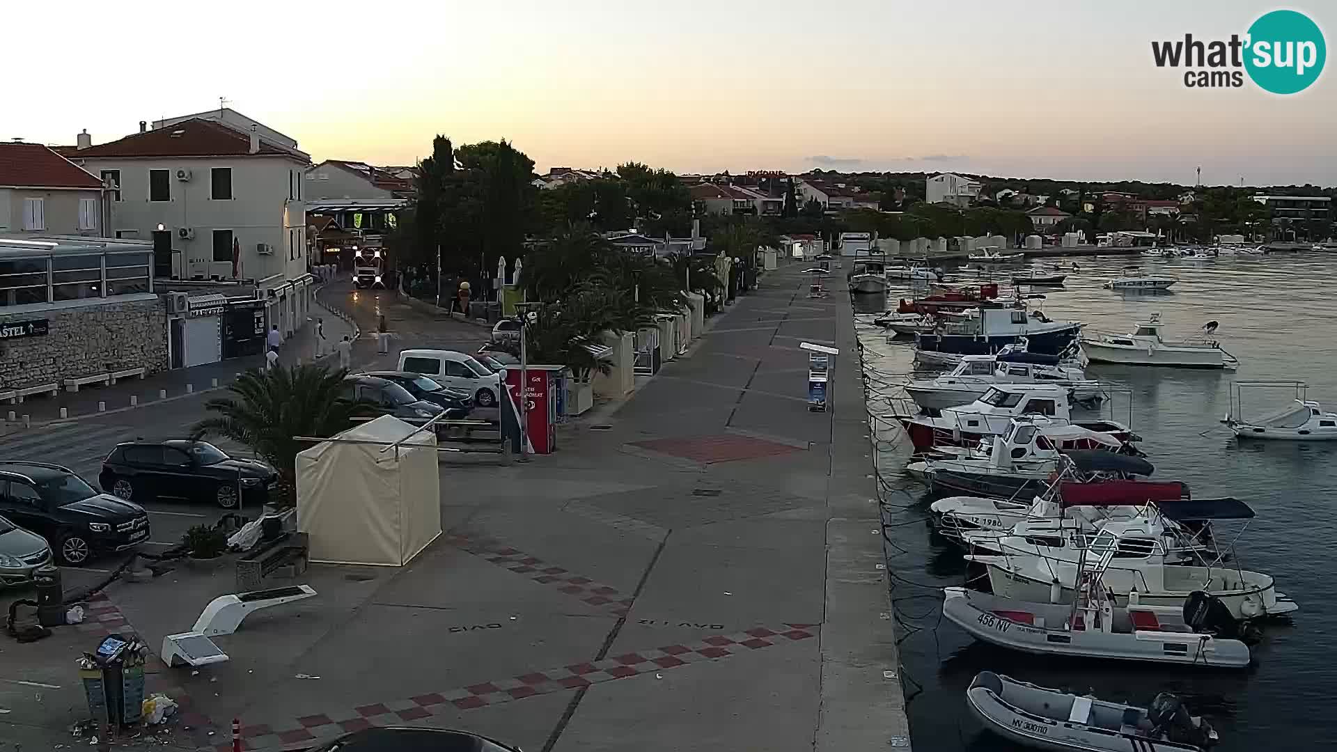 Novalja Livecam promenade