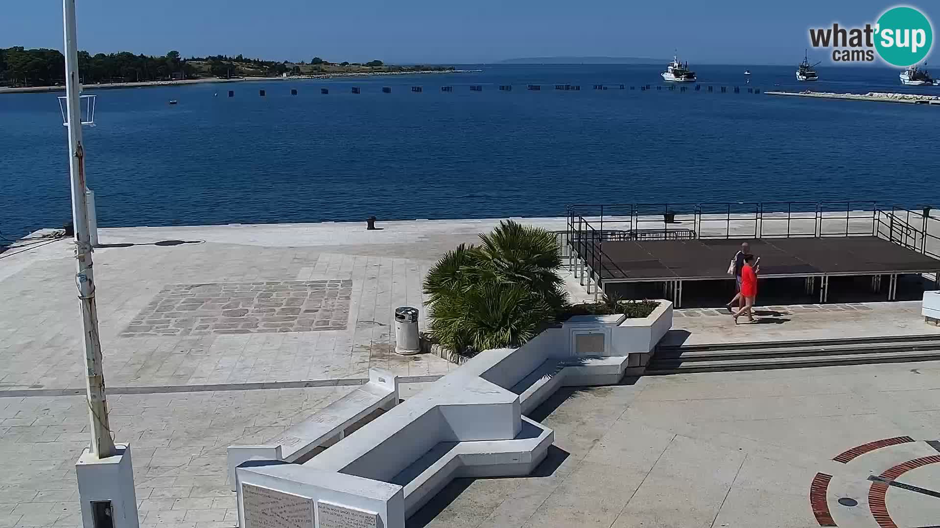 Livecam Promenade a Novalja