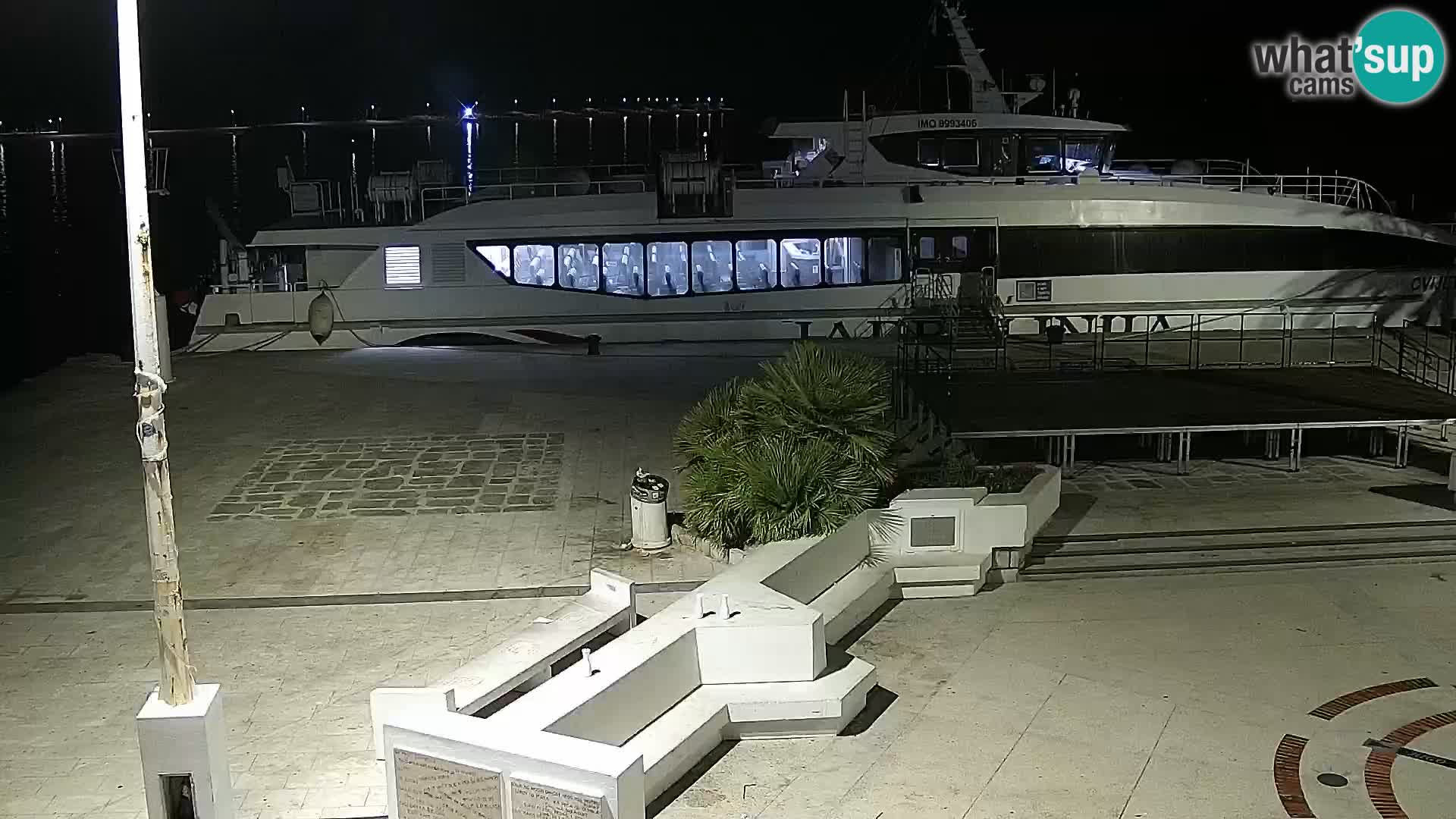 Novalja Livecam promenade