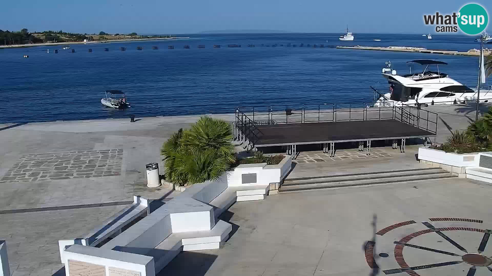 Livecam Promenade a Novalja