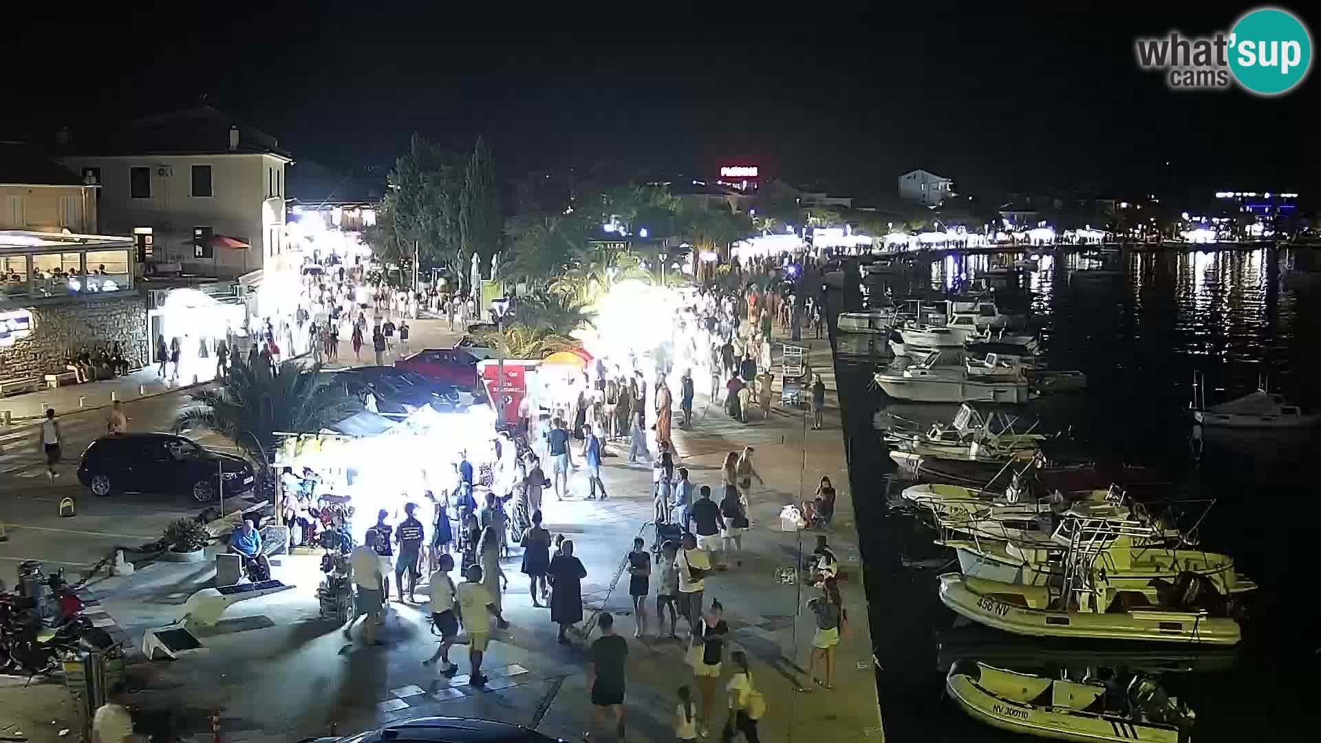 Livecam Promenade a Novalja