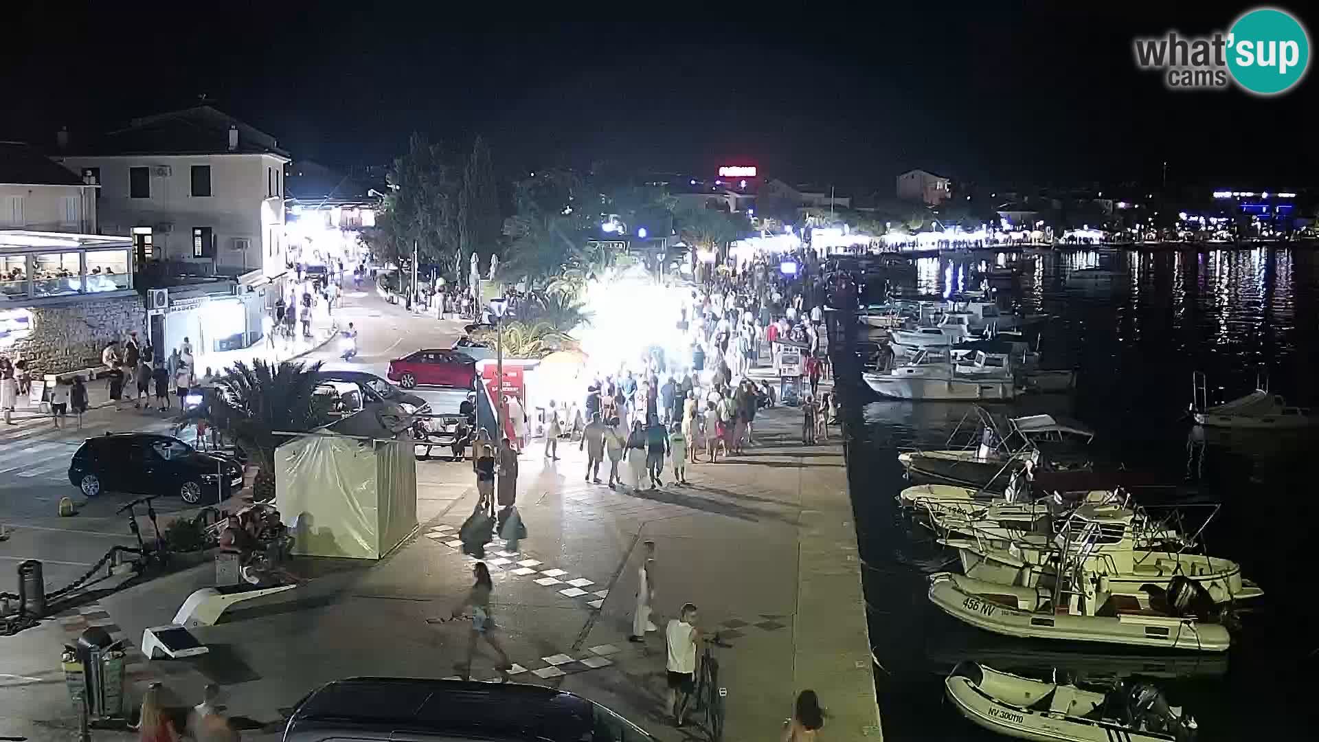 Livecam Promenade a Novalja
