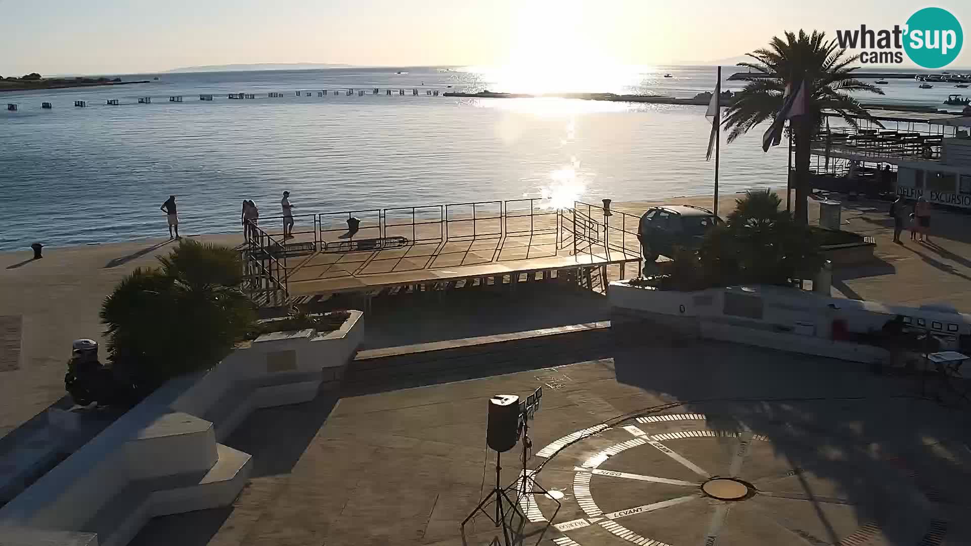 Novalja Livecam promenade