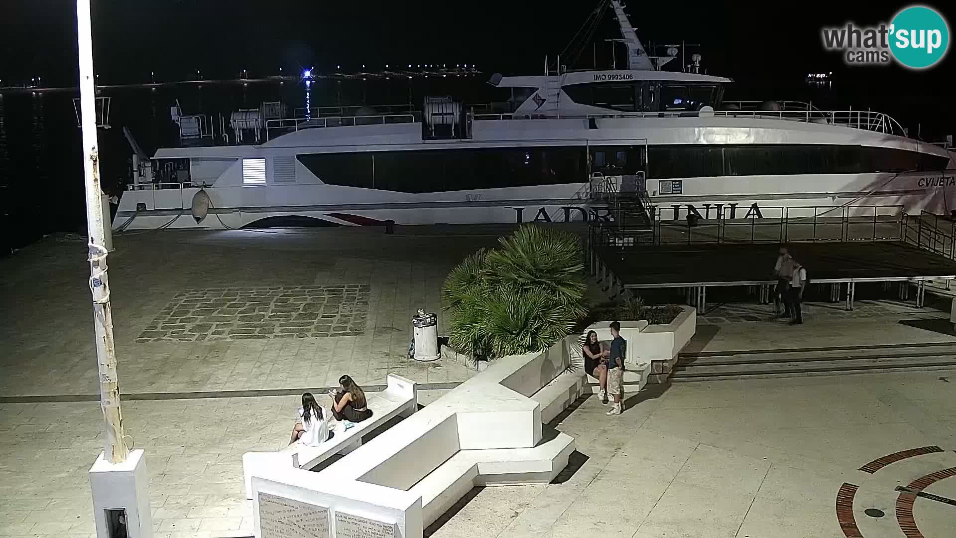 Novalja Livecam promenade