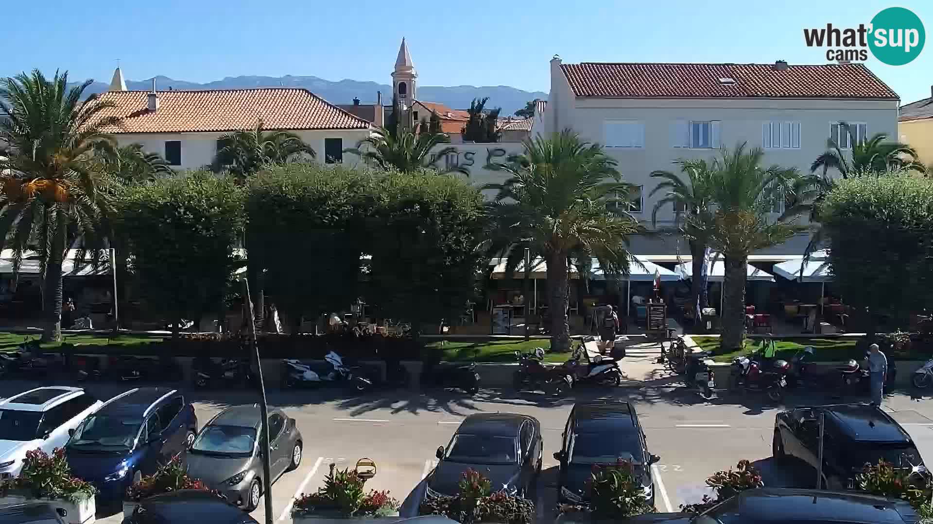 Novalja Livecam promenade