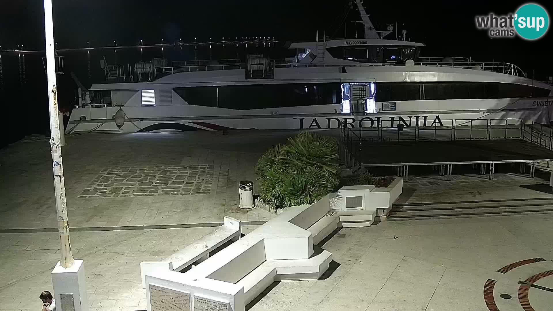 Novalja Livecam promenade