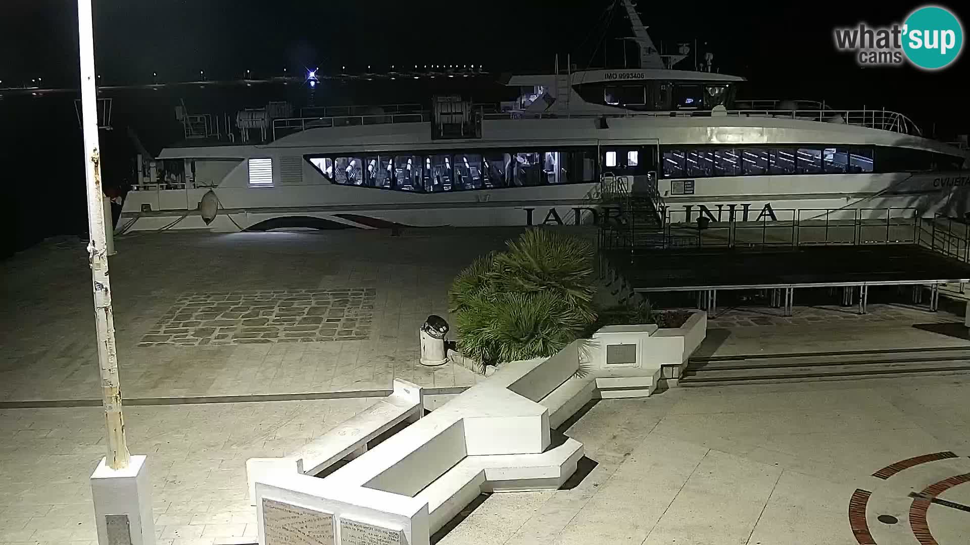 Novalja Livecam promenade