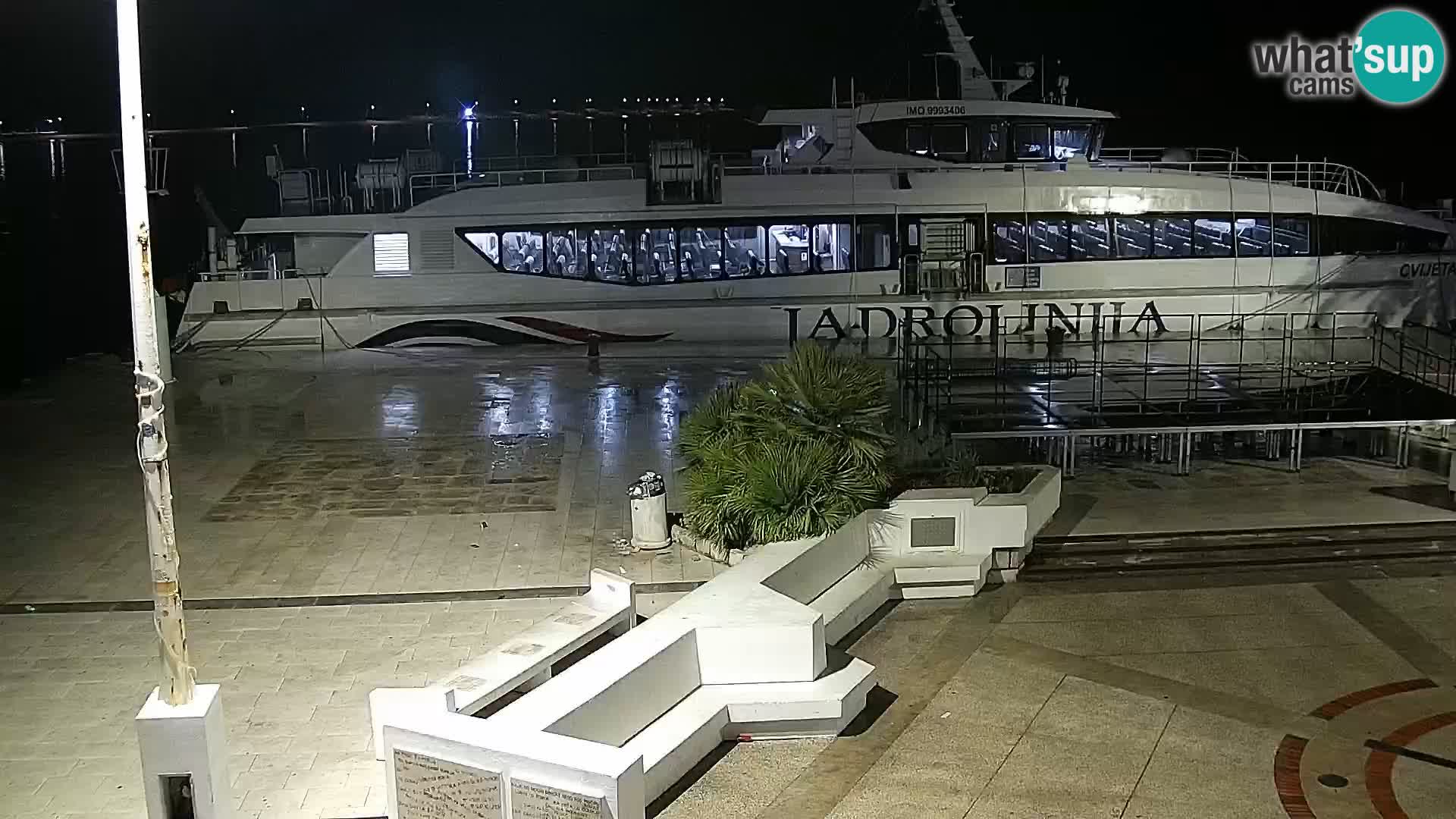 Novalja Livecam promenade