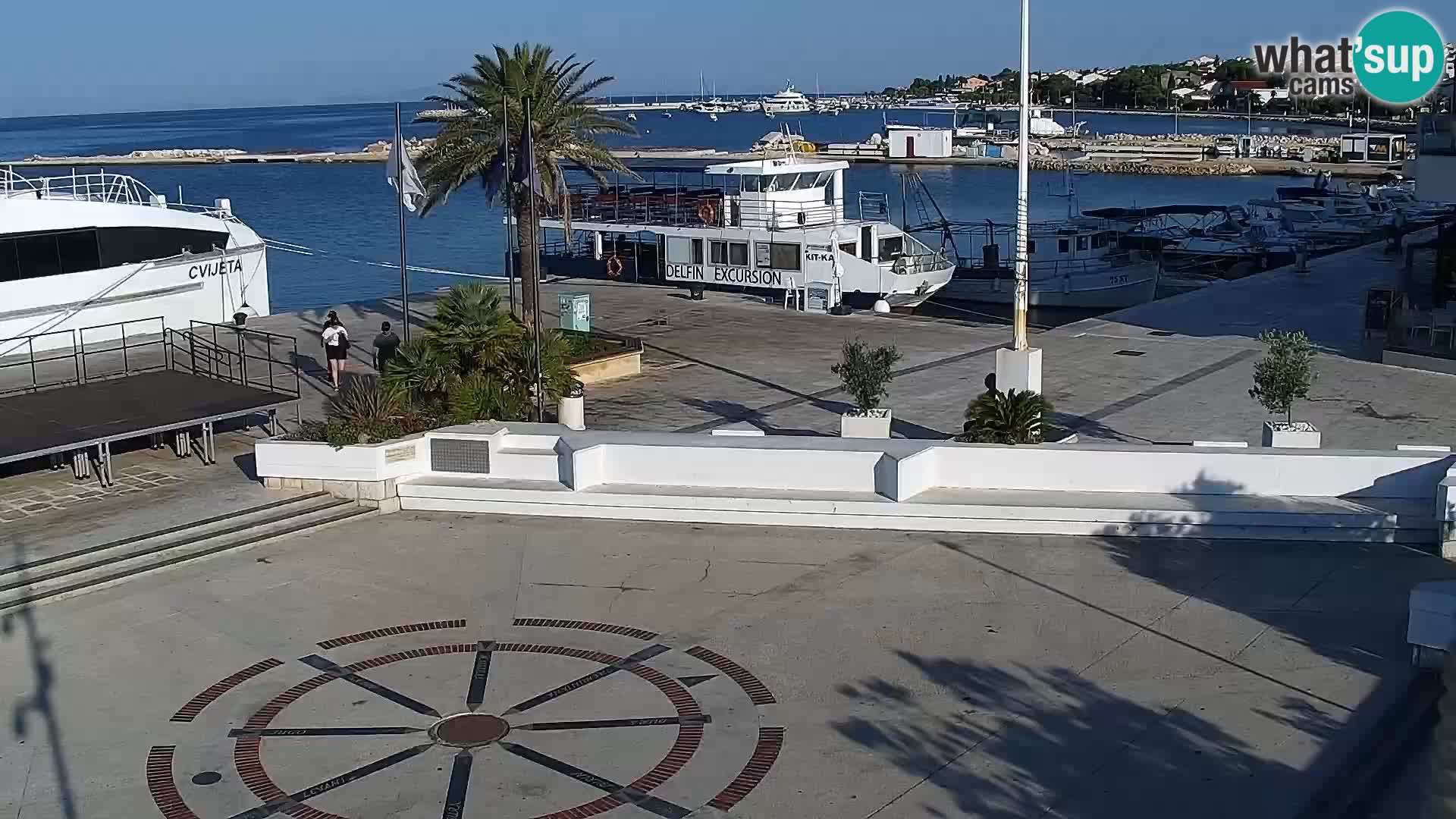 Livecam Promenade a Novalja