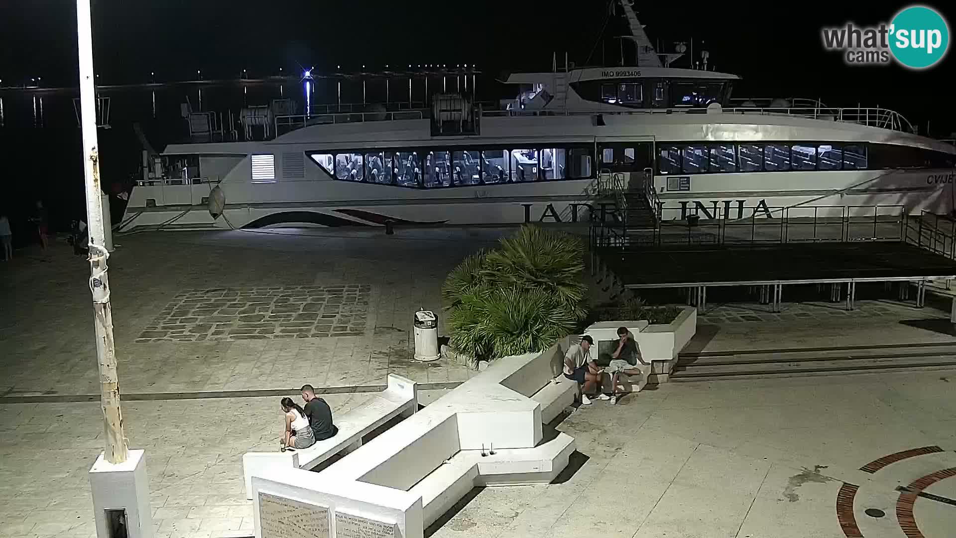 Novalja Livecam promenade