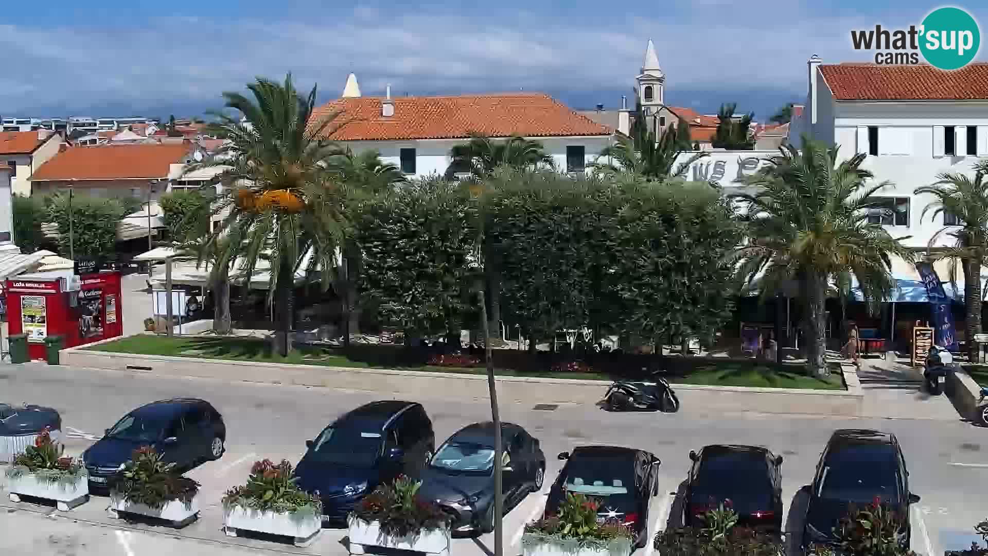 Livecam Promenade a Novalja