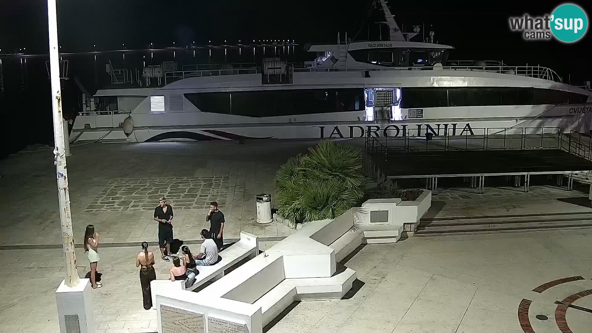 Livecam Promenade a Novalja