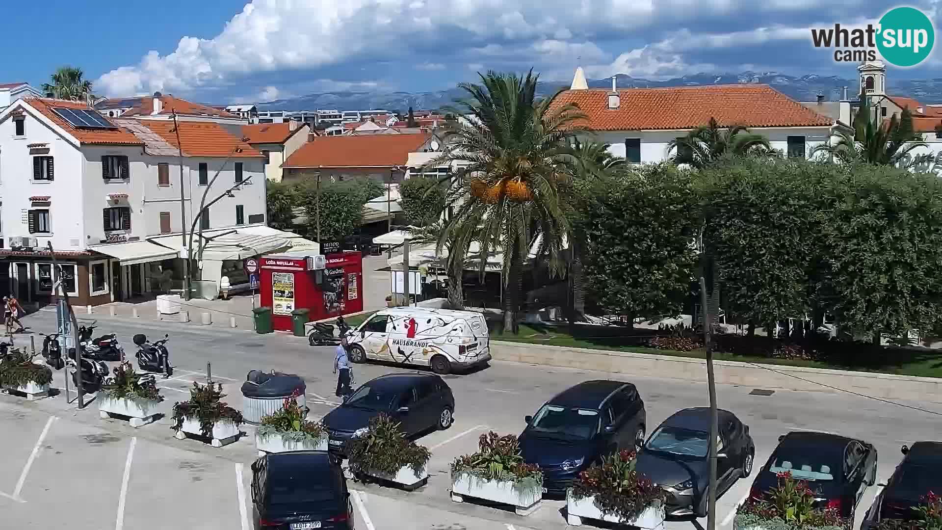 Livecam Promenade a Novalja
