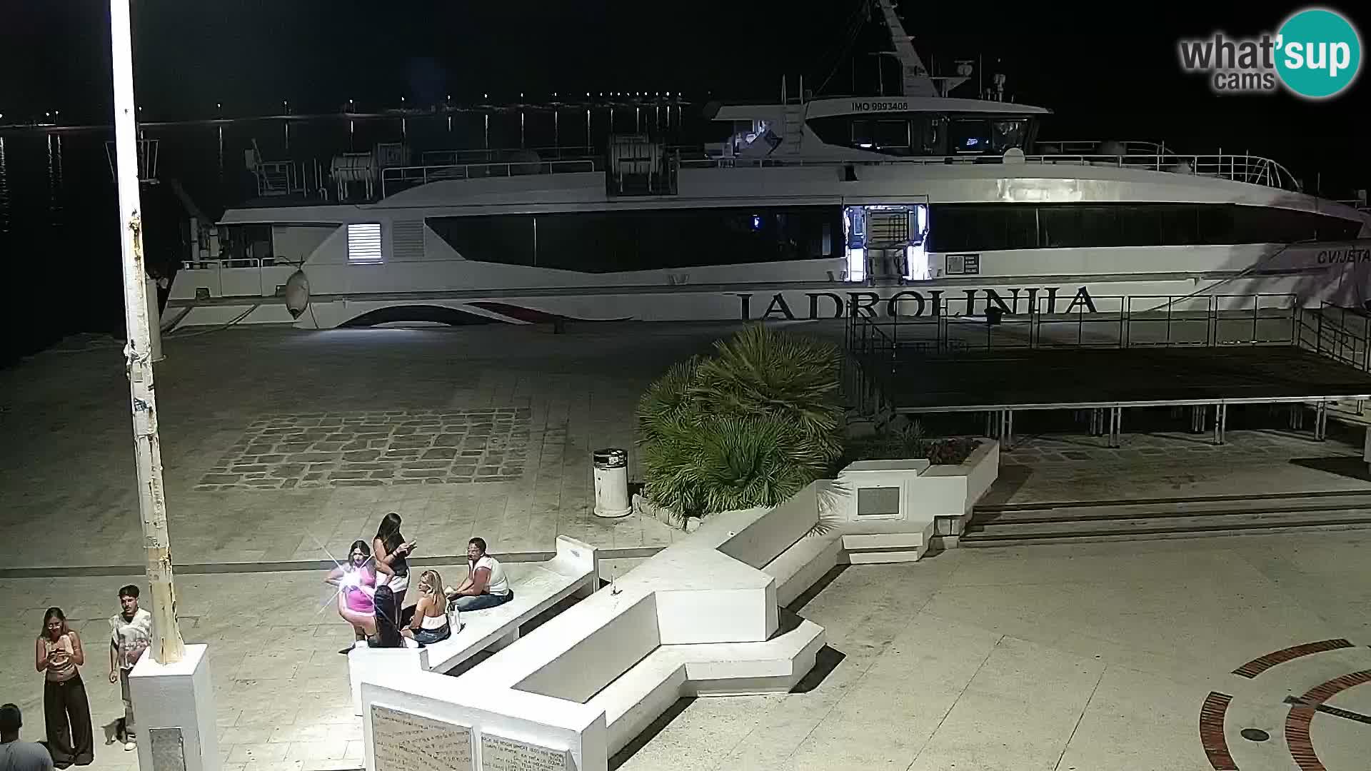 Livecam Promenade a Novalja