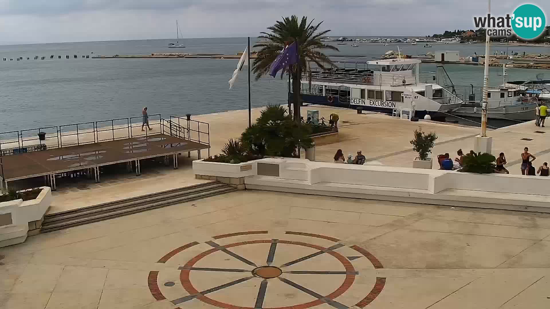 Novalja Livecam promenade