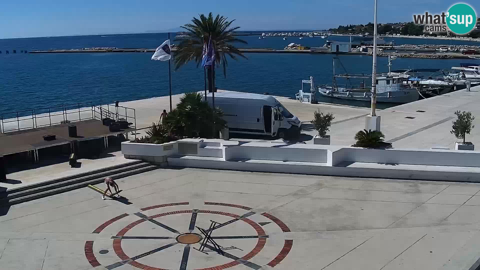Novalja Livecam promenade