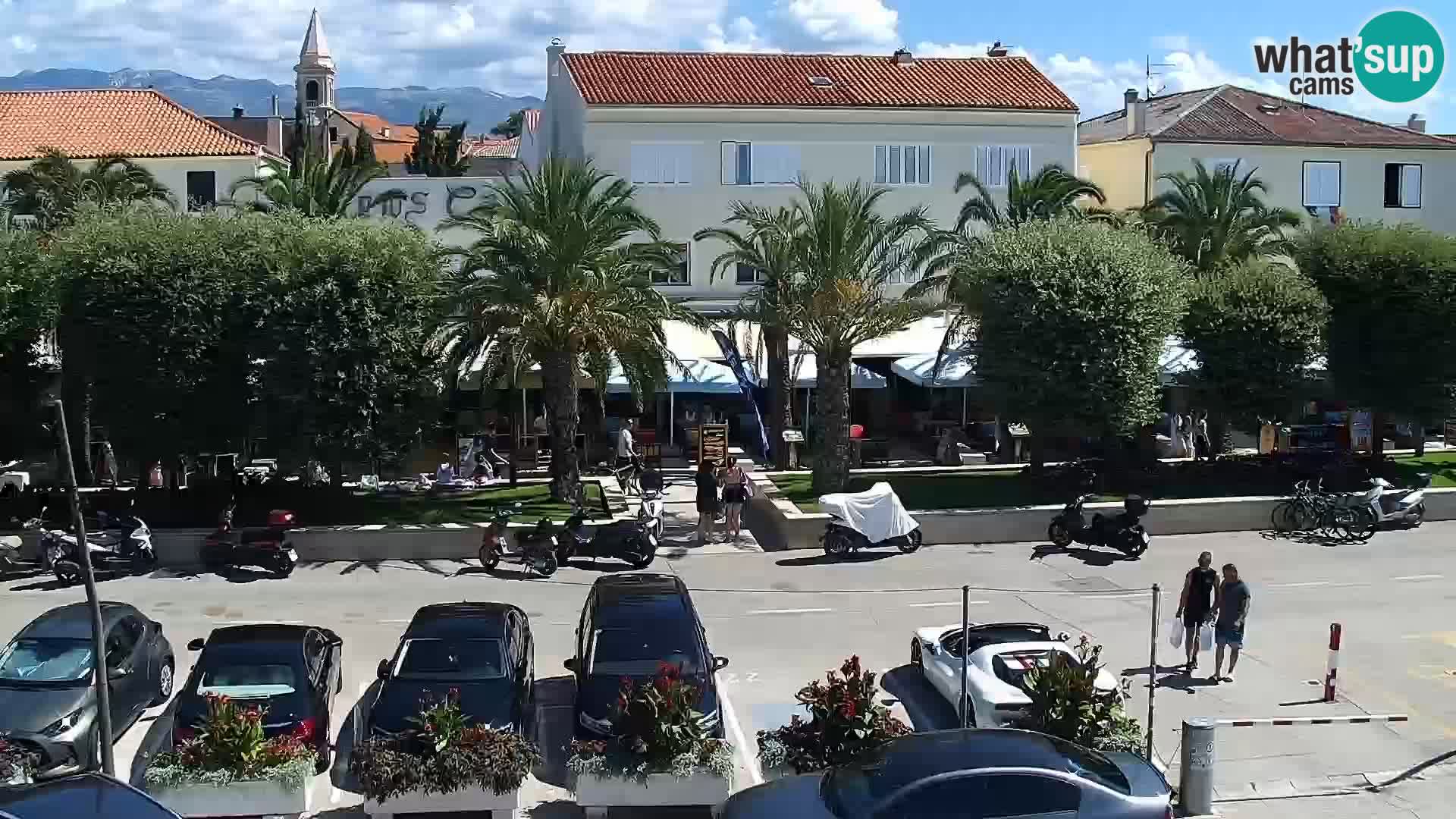 Livecam Promenade a Novalja