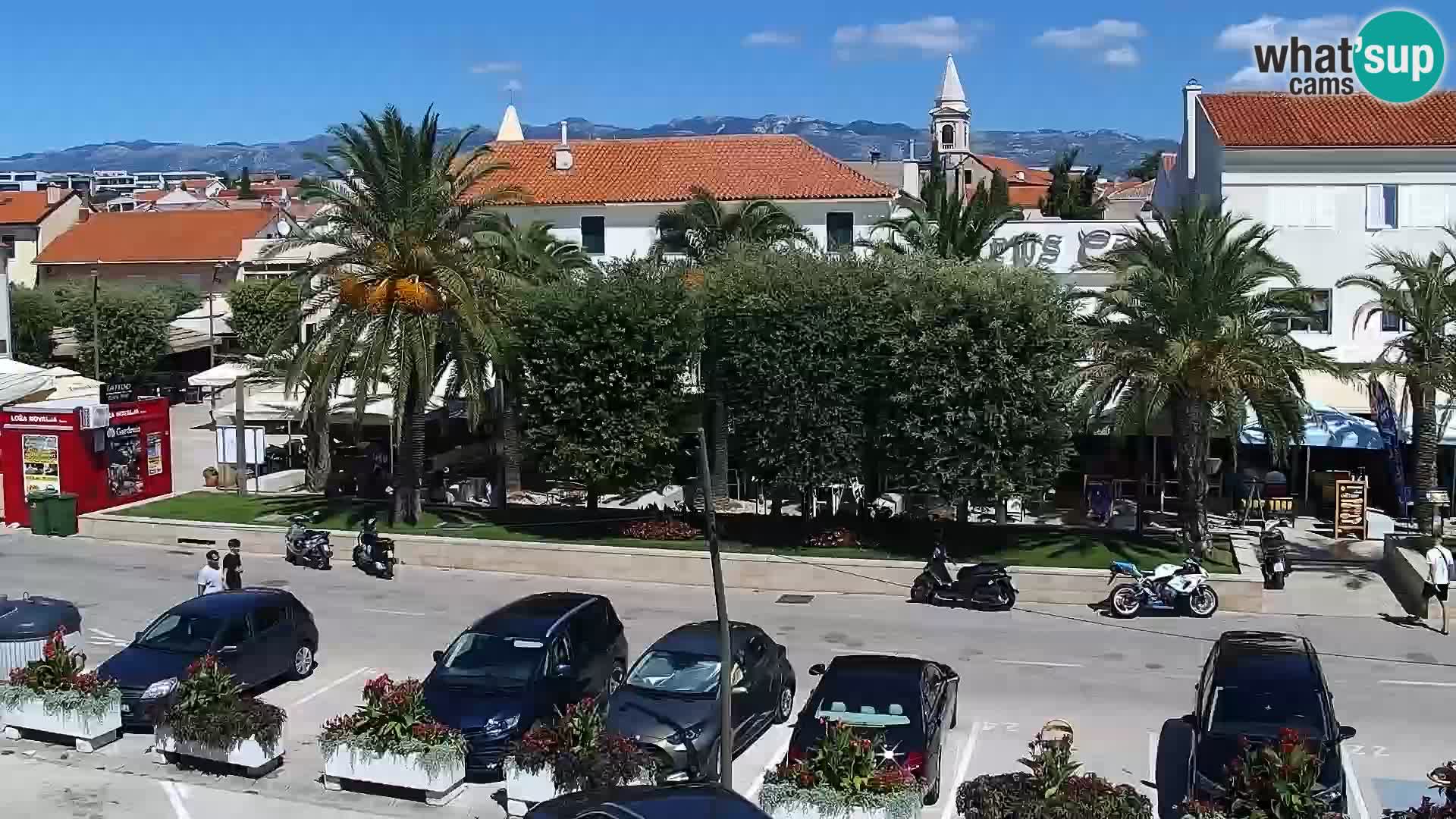 Novalja Livecam promenade
