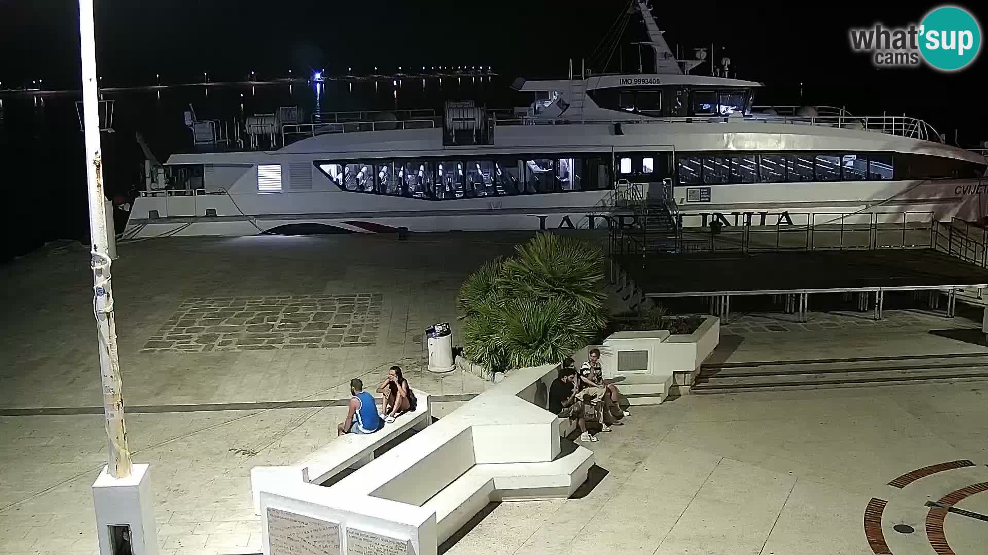 Livecam Promenade a Novalja