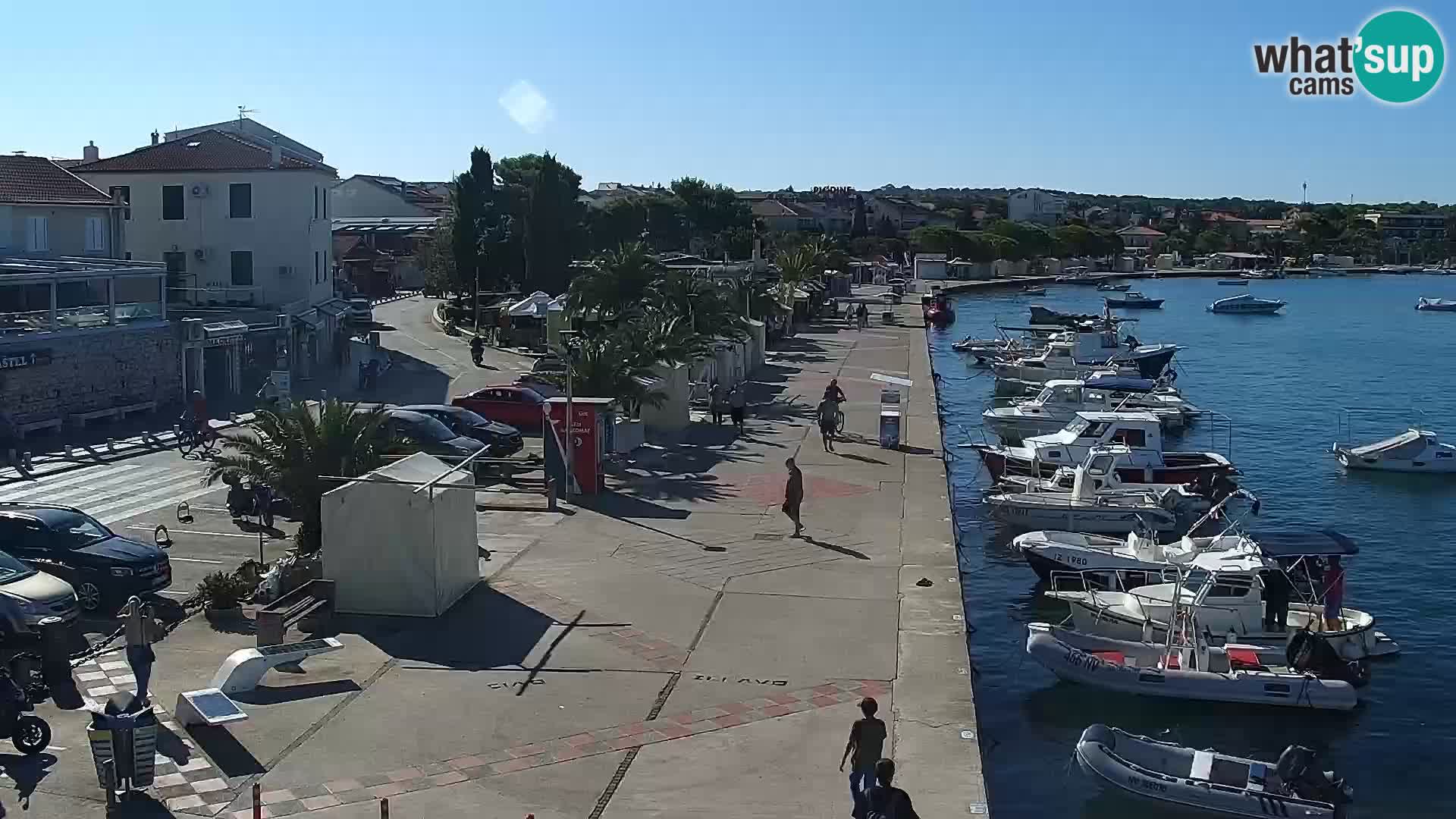 Novalja Livecam promenade