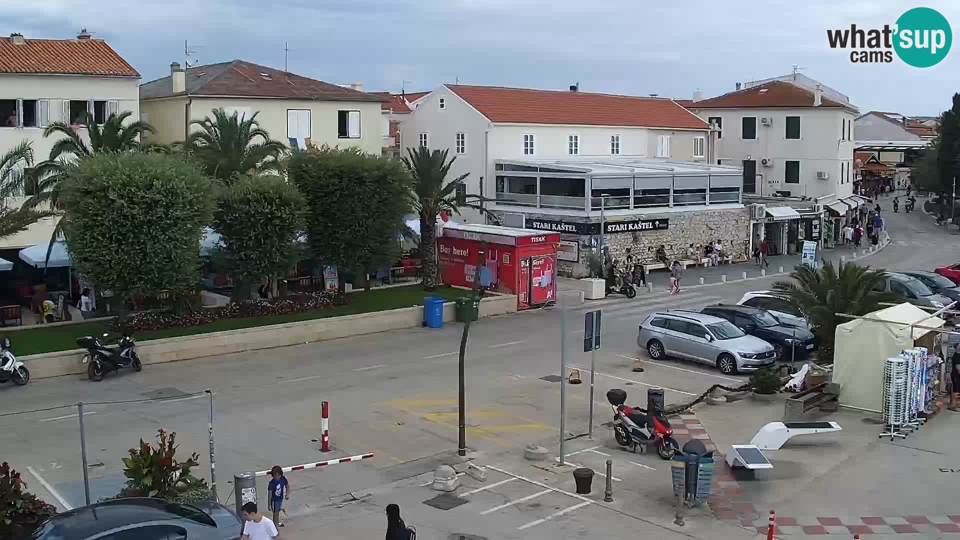 Livecam Promenade a Novalja