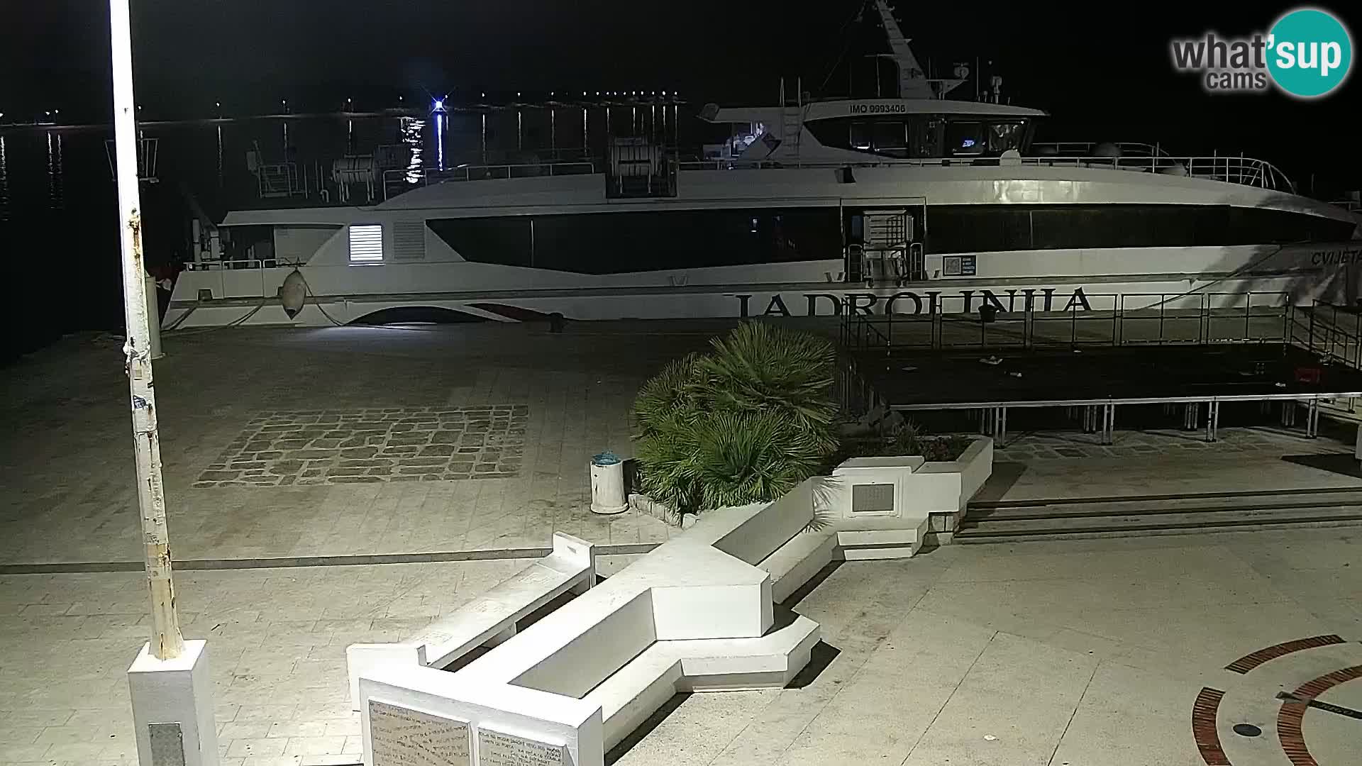 Novalja Livecam promenade