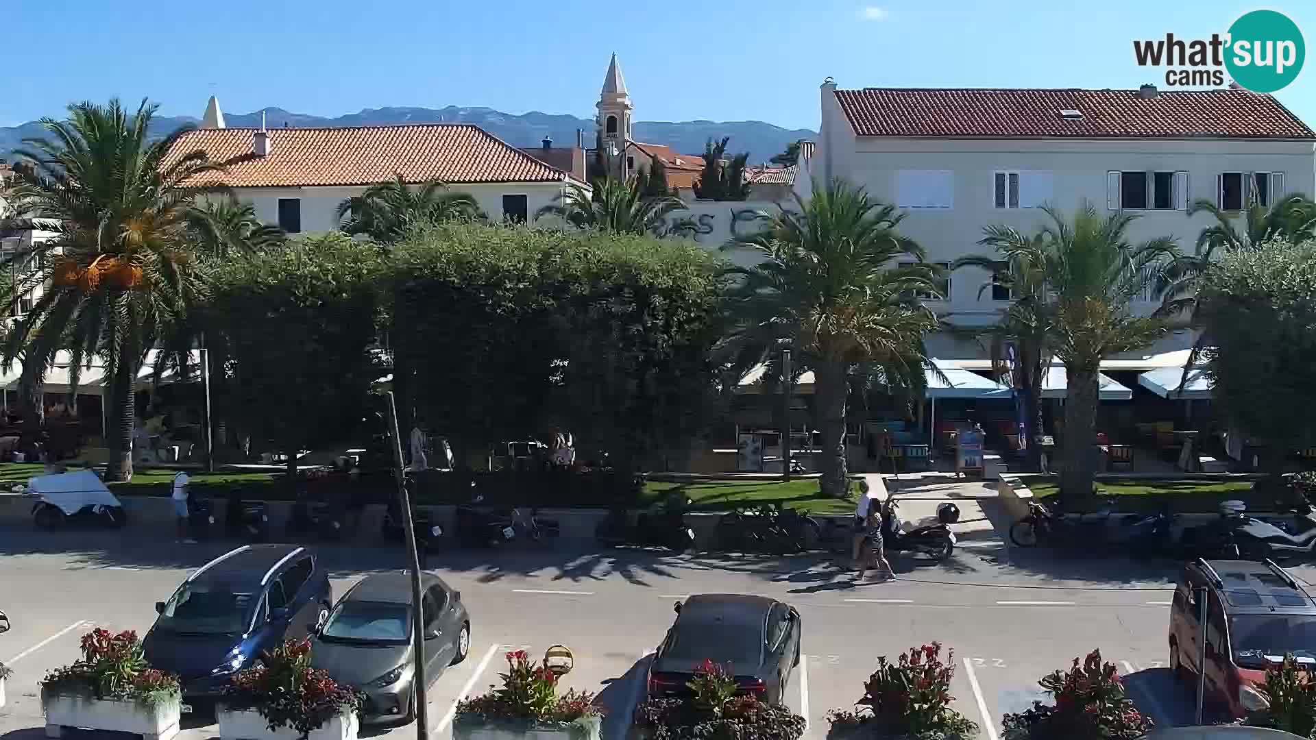 Livecam Promenade a Novalja