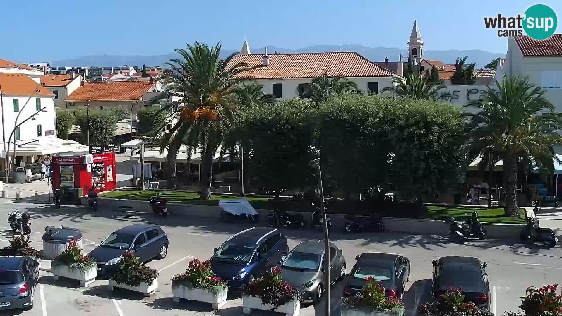 Livecam Promenade a Novalja