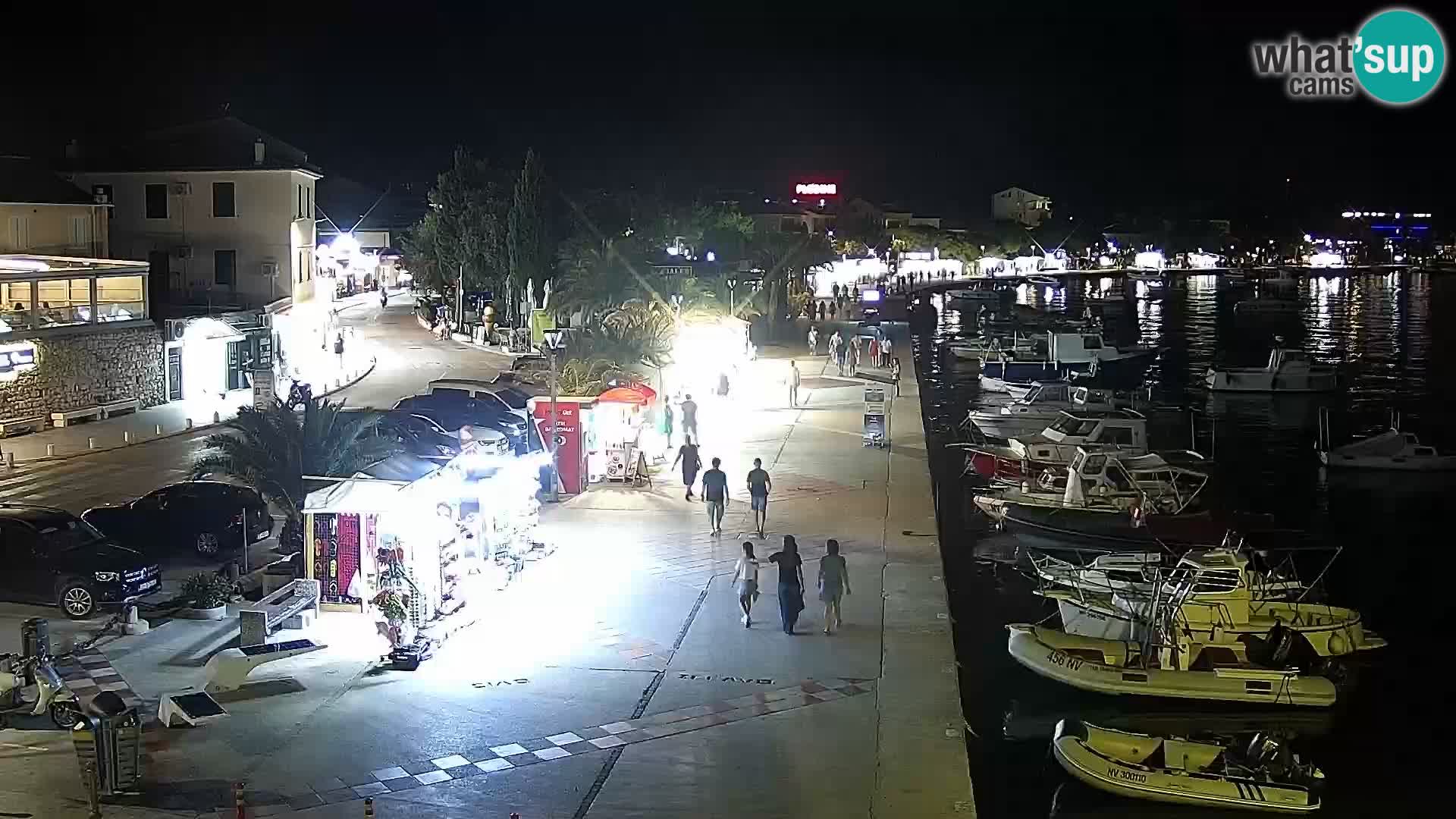 Livecam Promenade a Novalja
