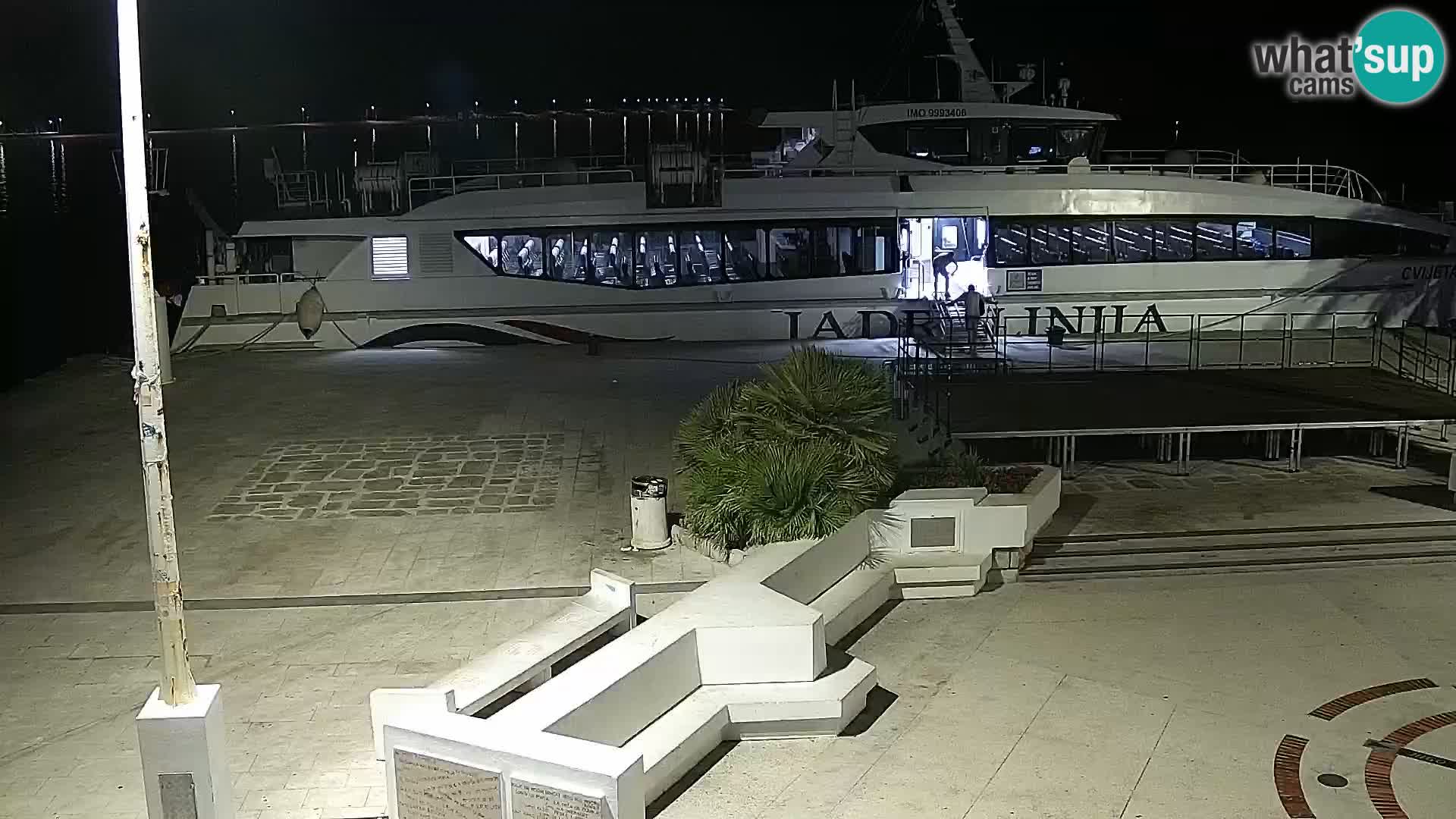 Livecam Promenade a Novalja