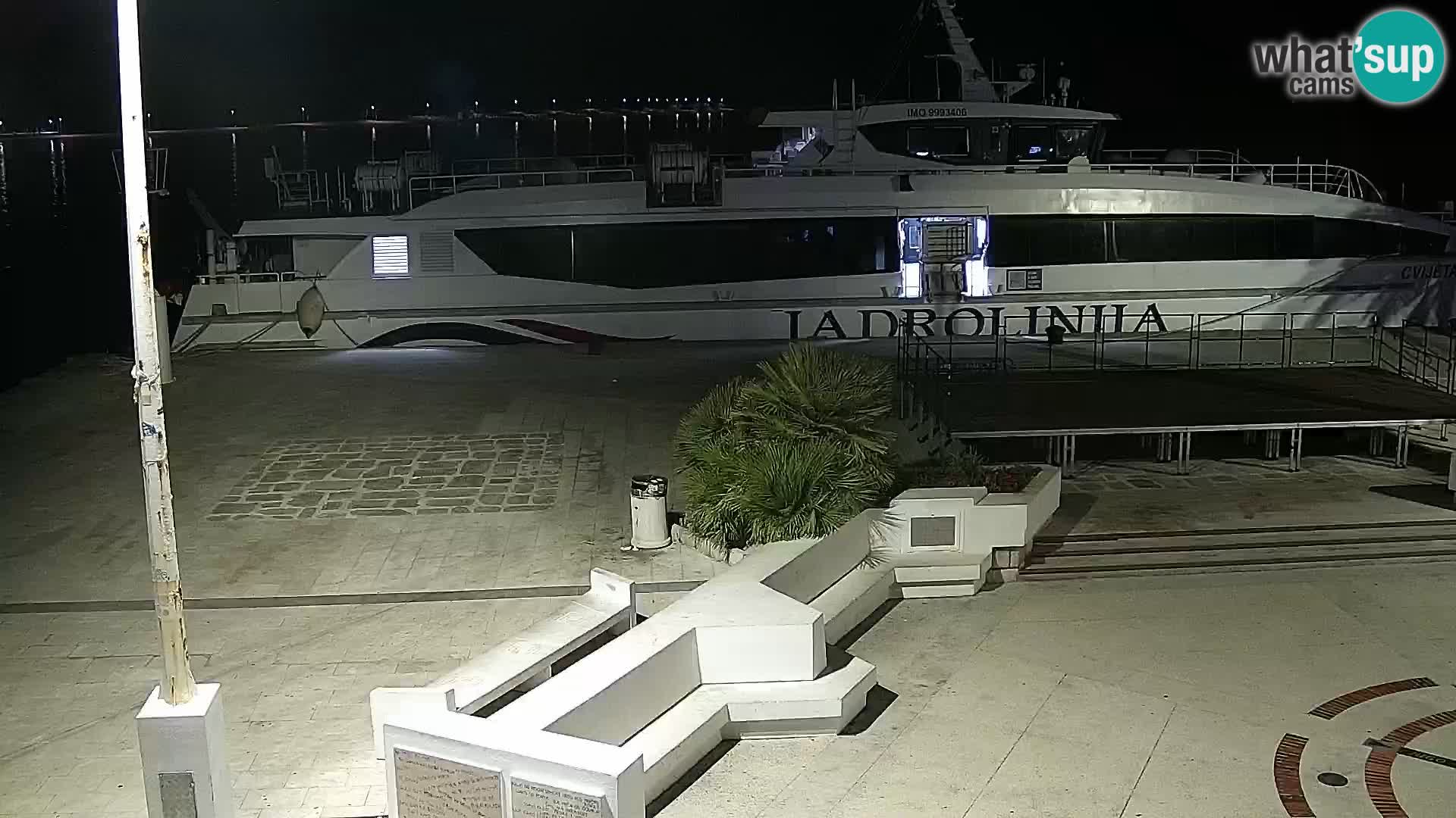 Novalja Livecam promenade