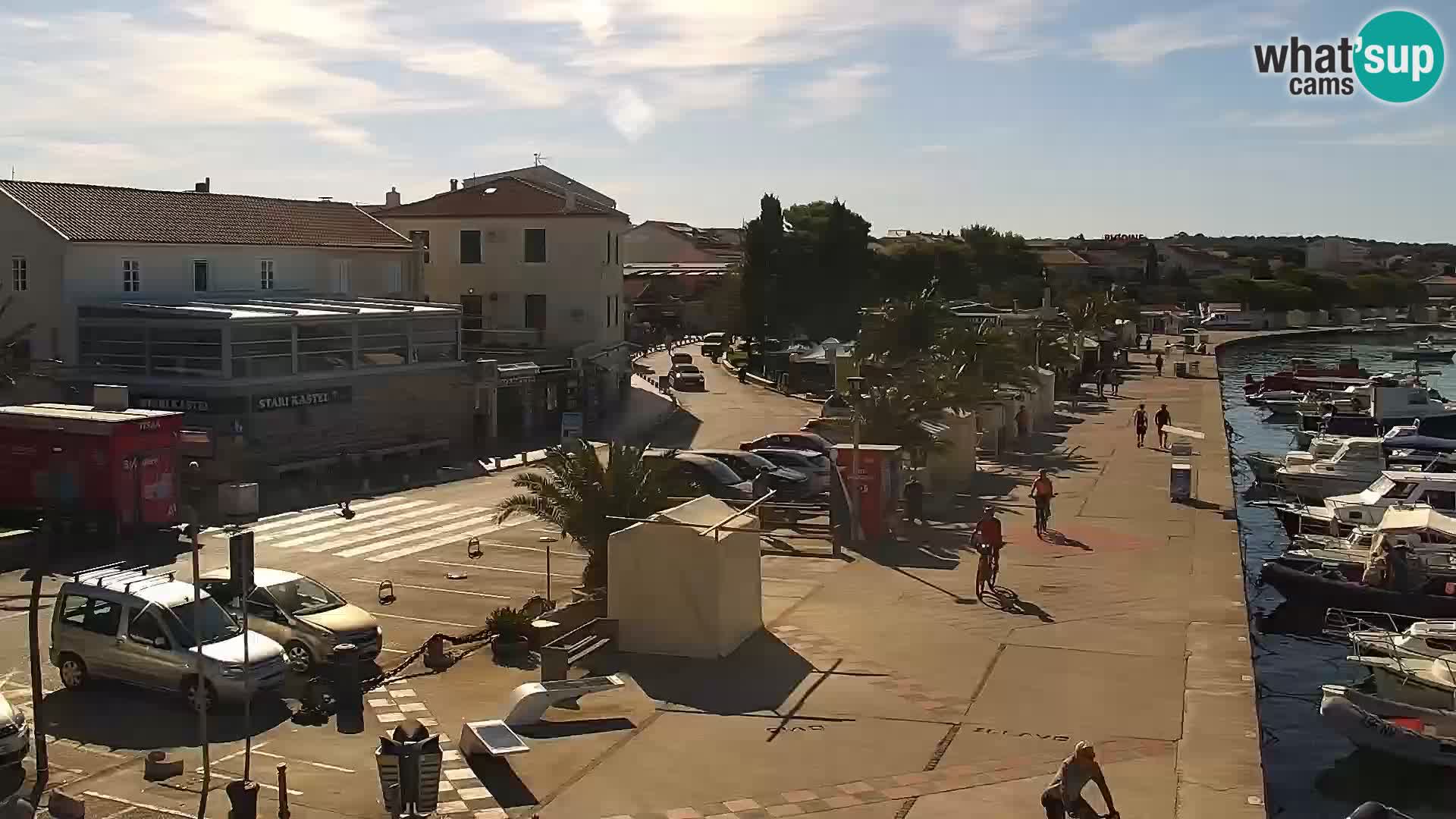 Livecam Promenade a Novalja