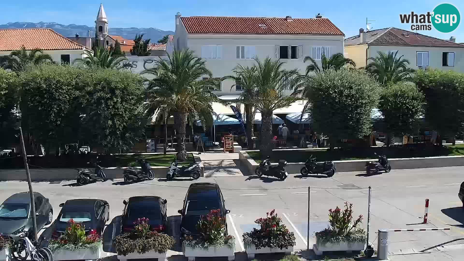 Livecam Promenade a Novalja