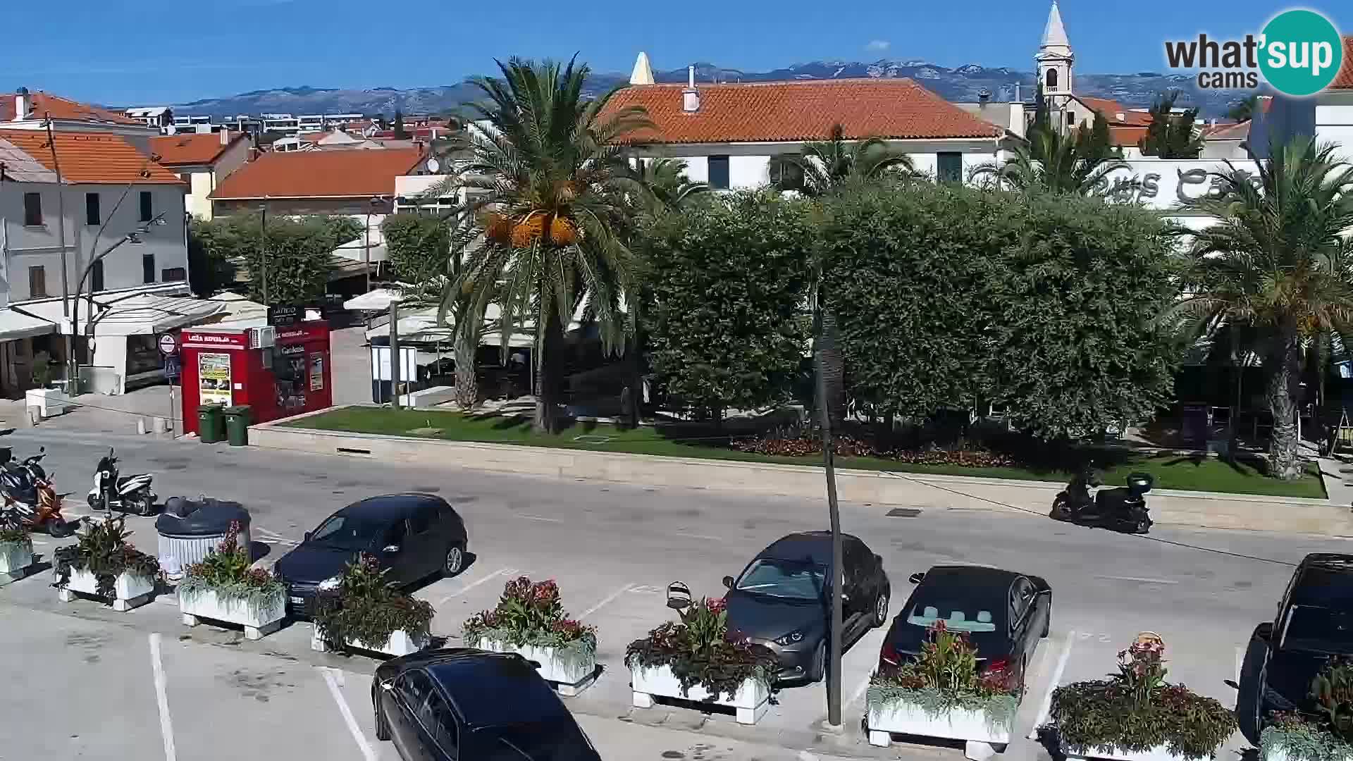 Livecam Promenade a Novalja