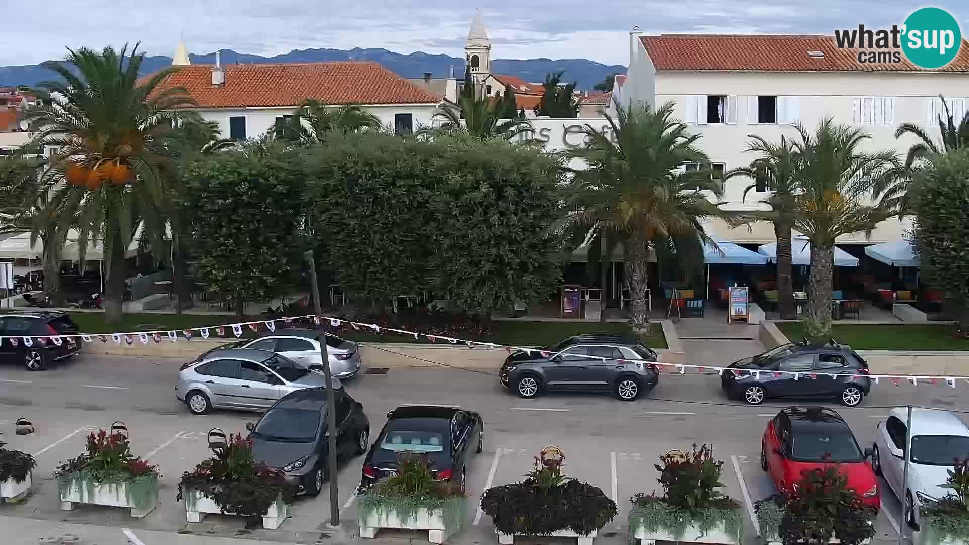 Livecam Promenade a Novalja
