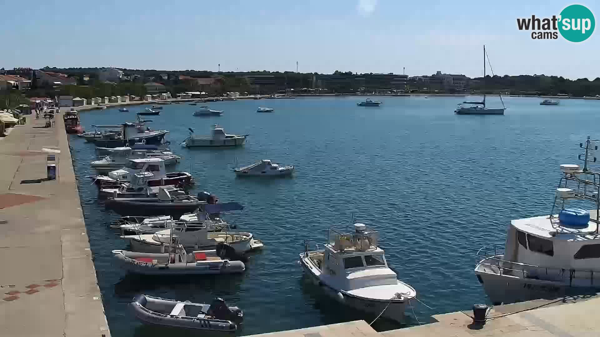 Novalja Livecam promenade