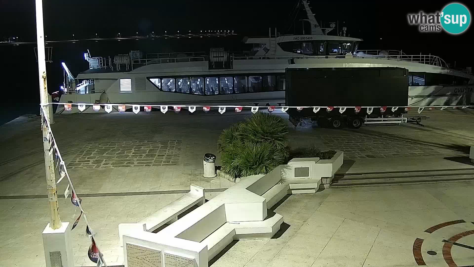 Novalja Livecam promenade