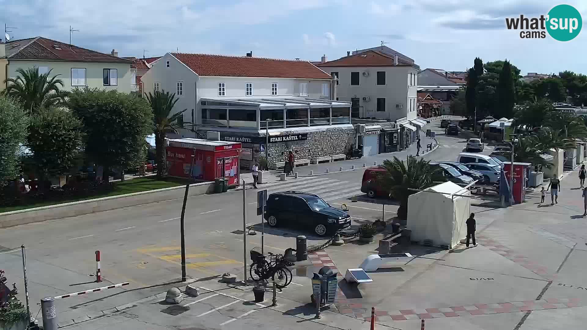 Livecam Promenade a Novalja