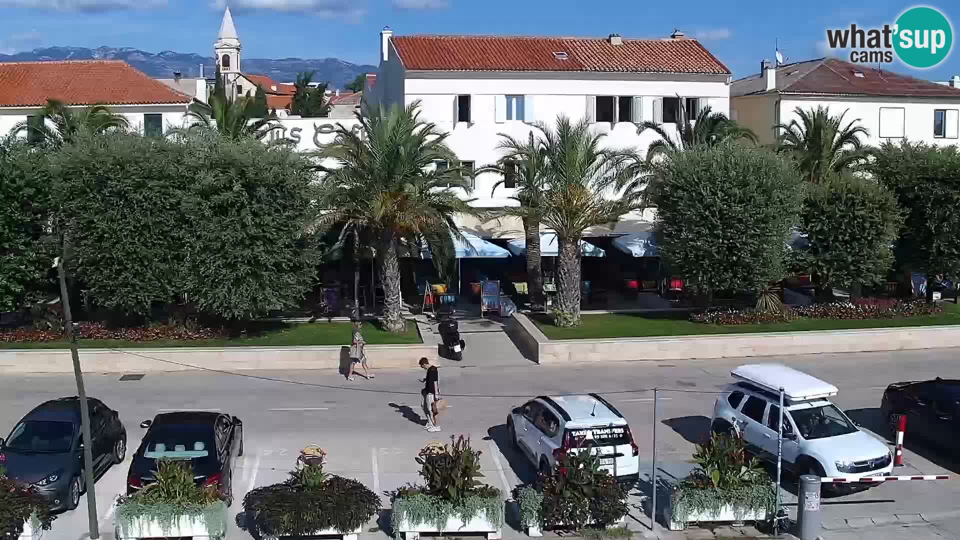 Novalja Livecam promenade