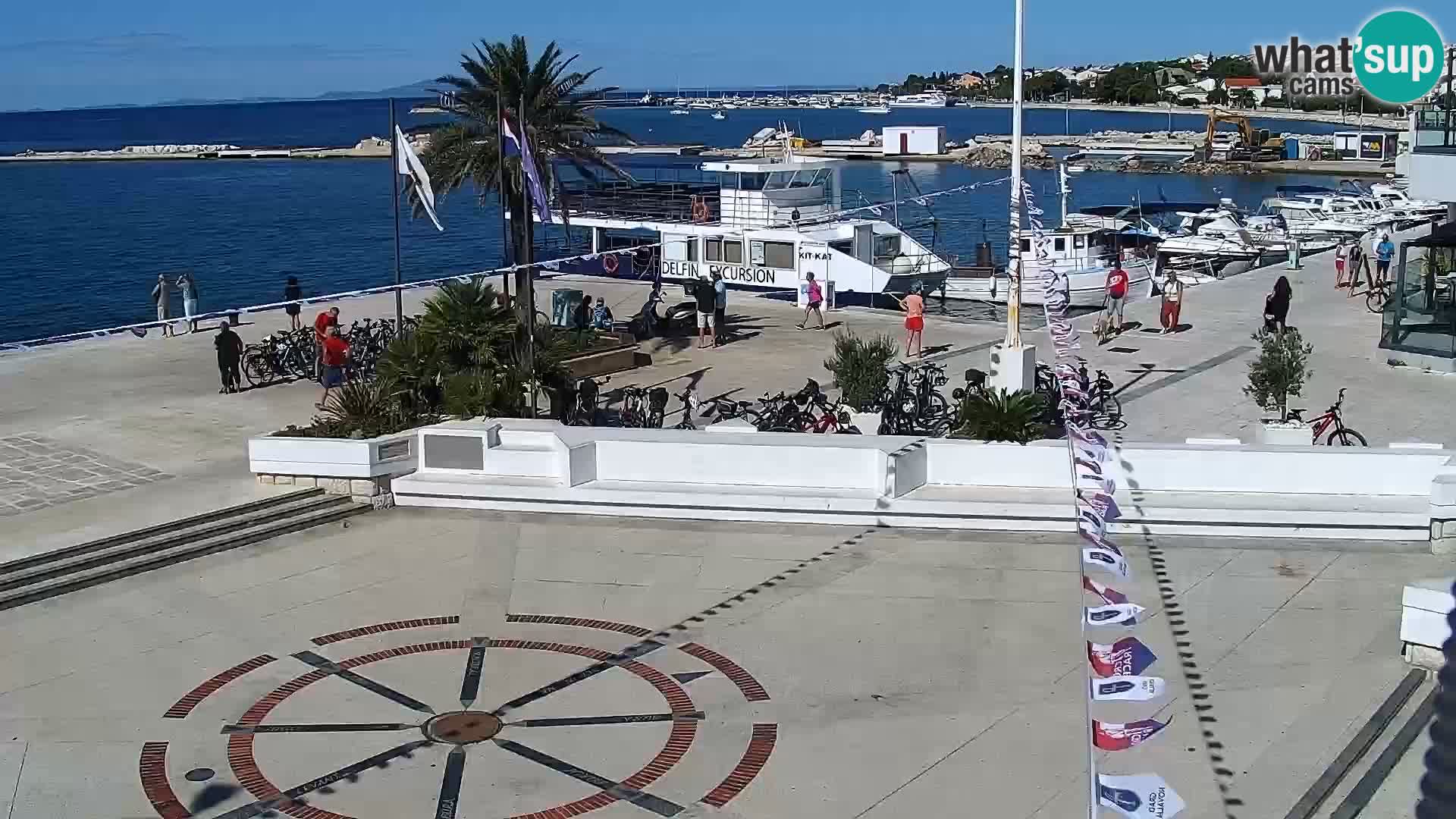 Novalja Livecam promenade
